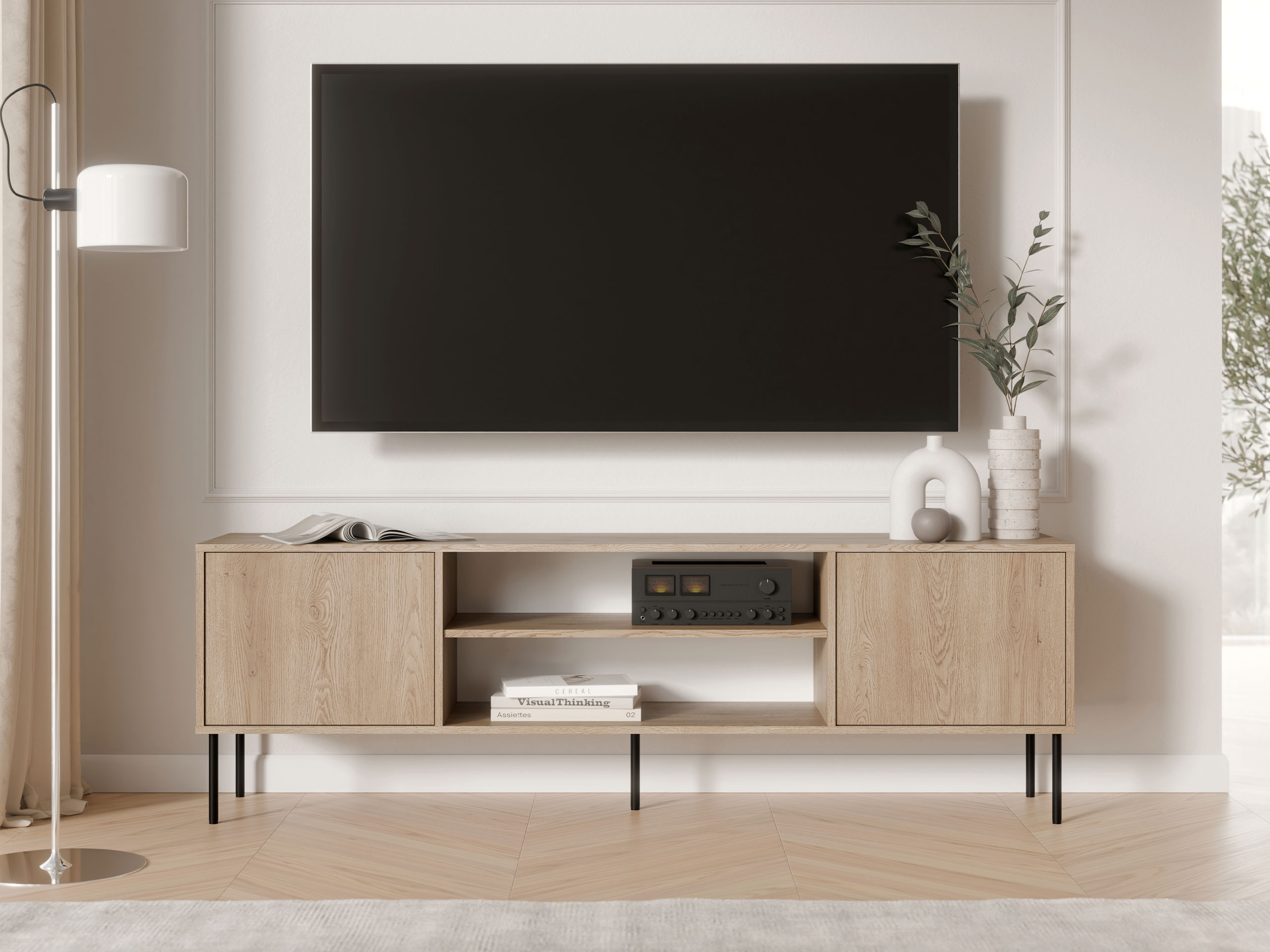 TV-omarica Merevai 104 (Hrast)