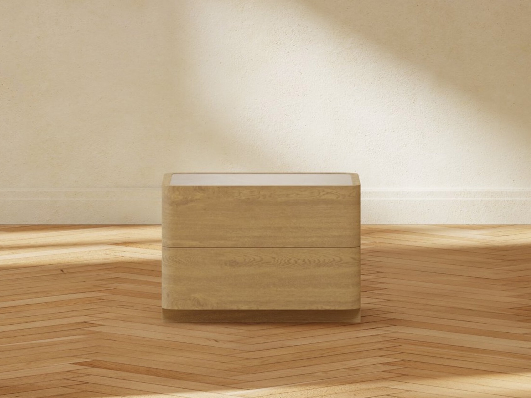 Nočna omarica Dallas 5197 (Svetel les)