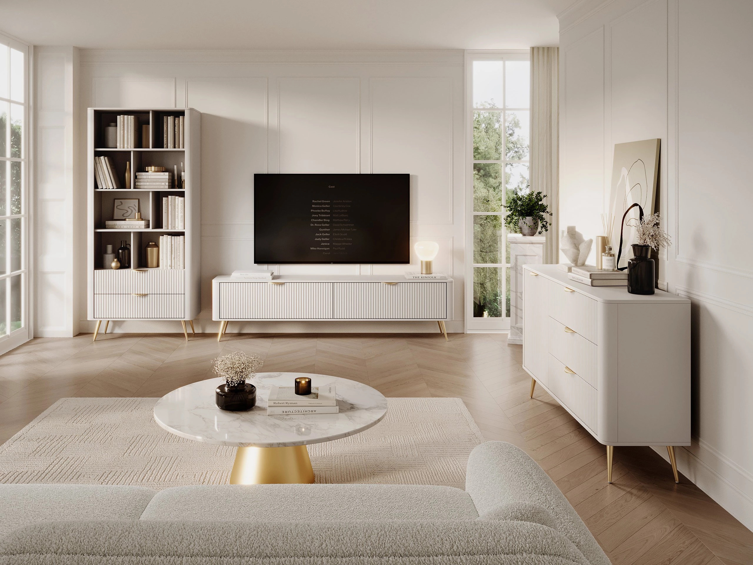 TV-omarica Lectum I (Bež)