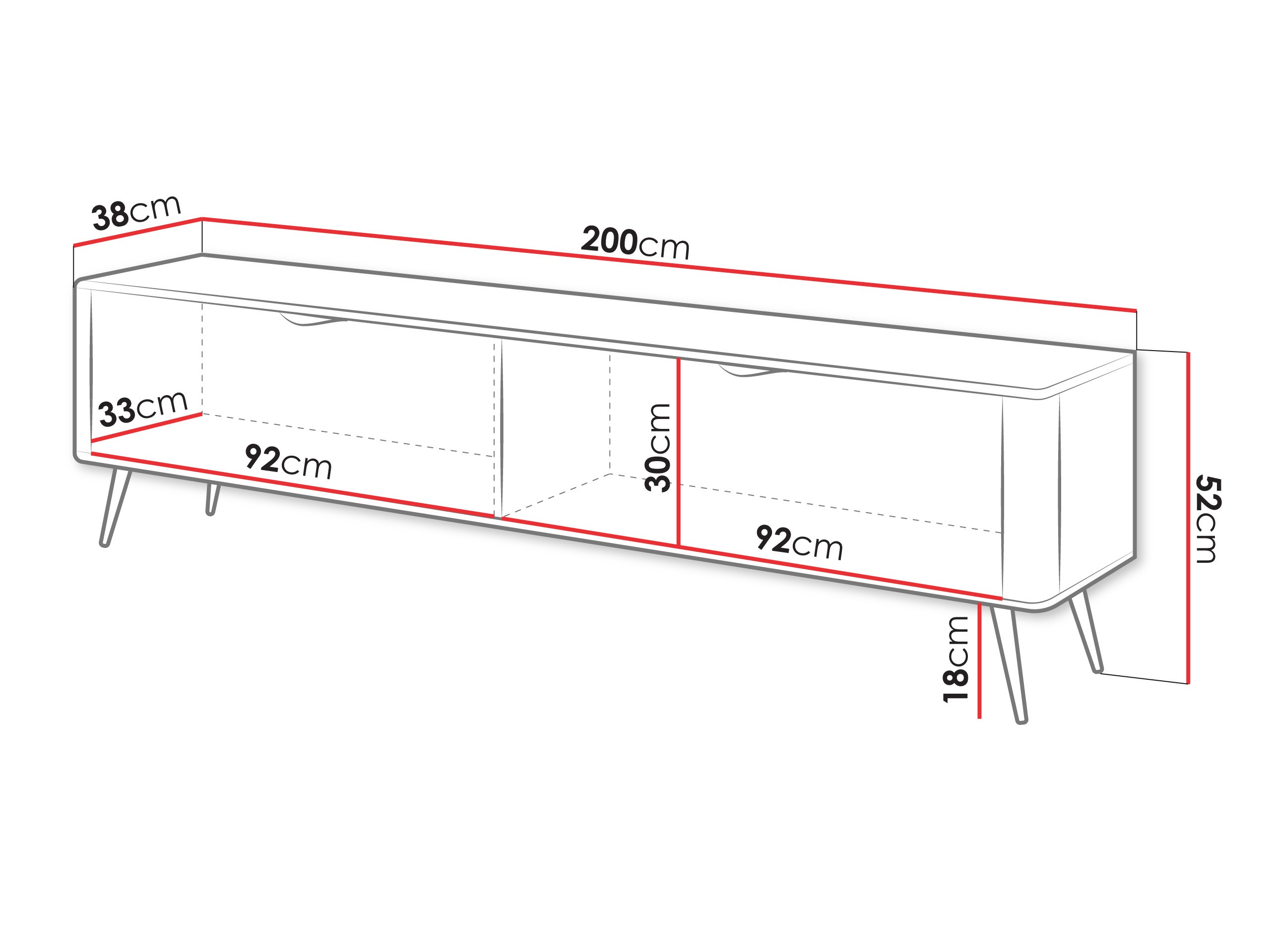 TV-omarica Versoe 105 (Bež)