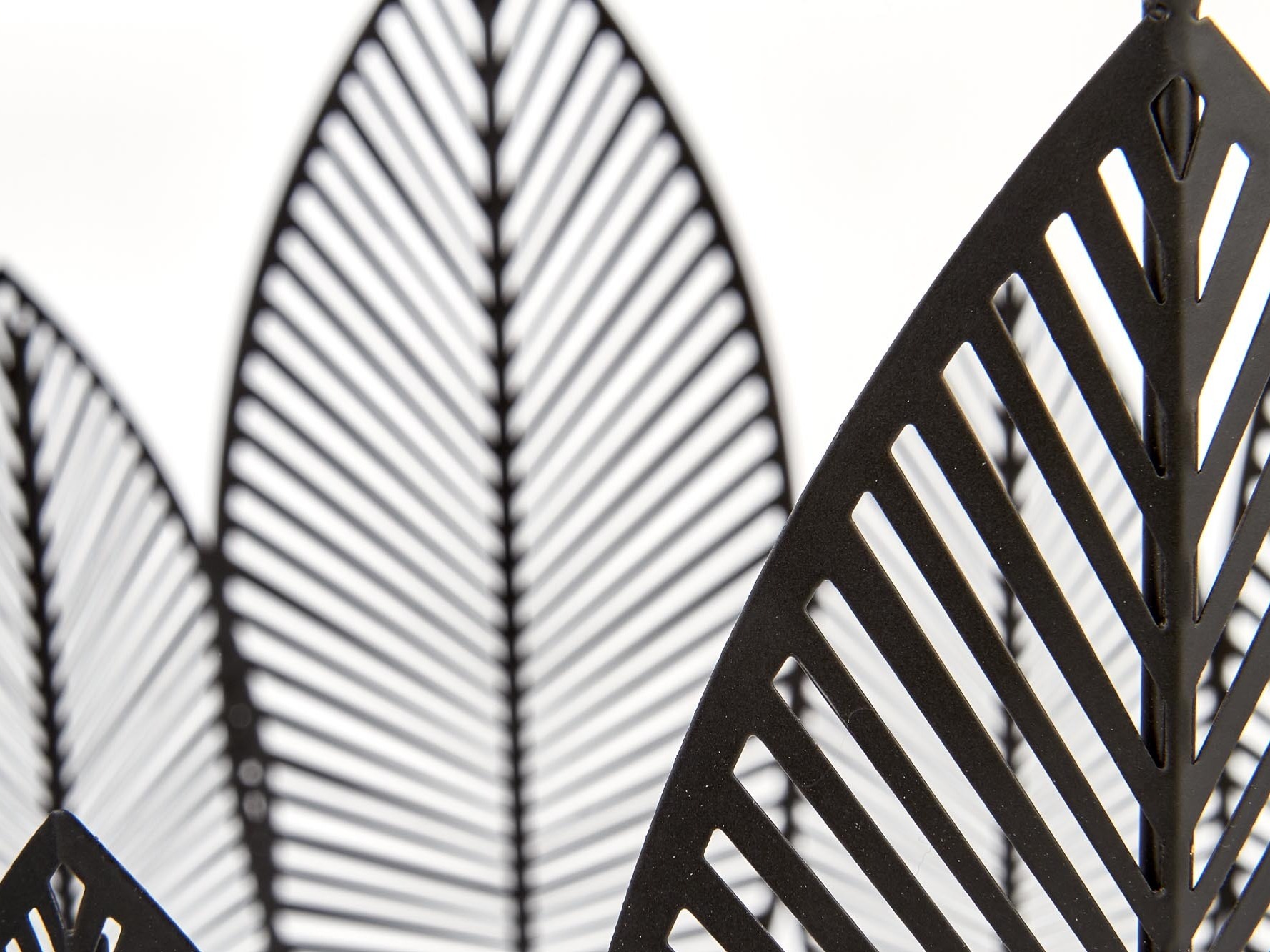 Komplet stranskih mizic Houston 974 (Črna + Svetel les)