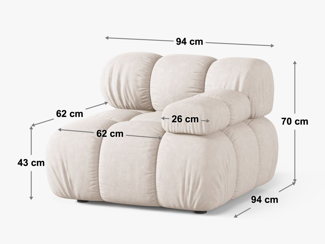 Modularni fotelj Caltenu 104 (Sonic 23)