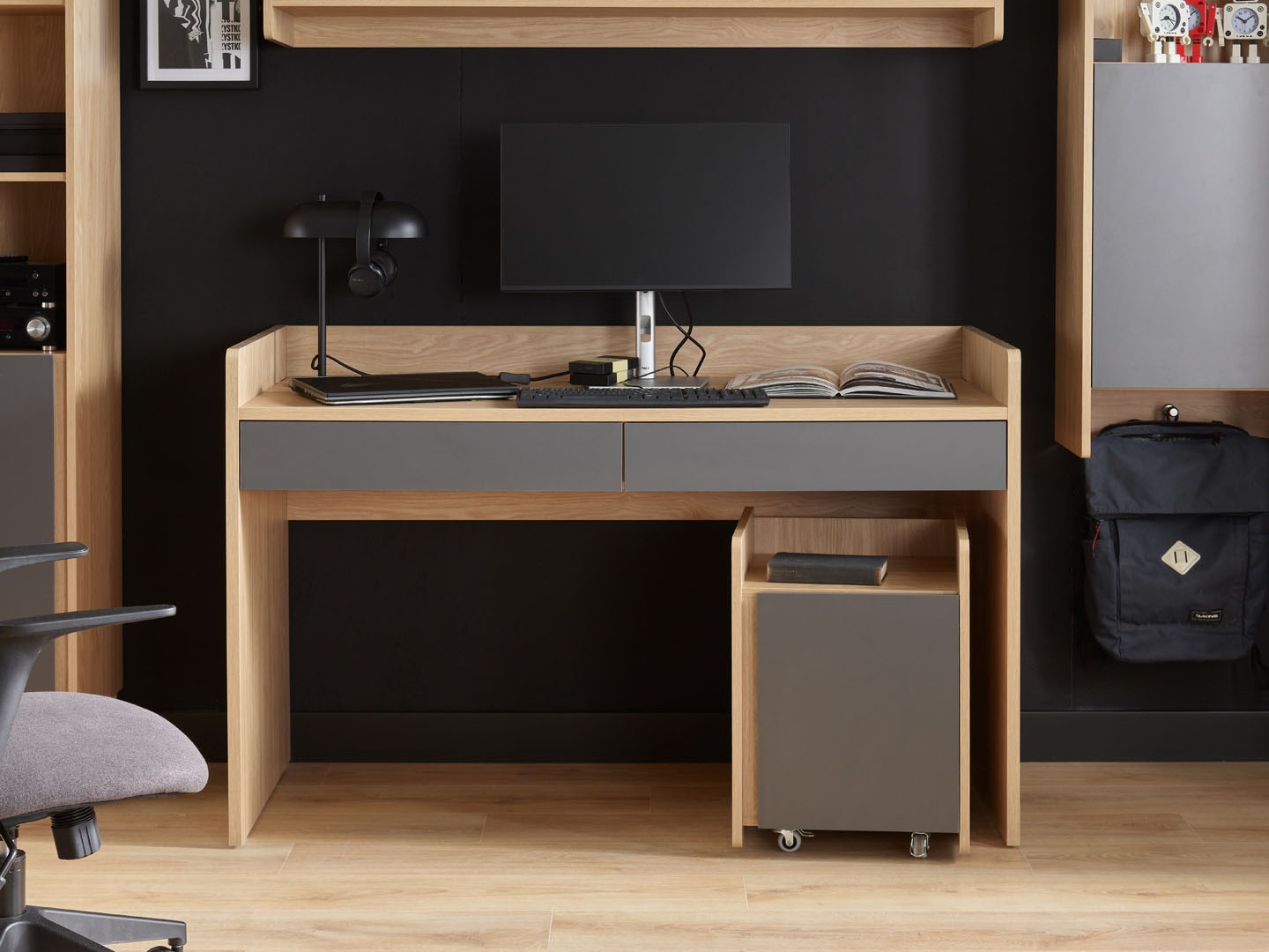 Omarica Velrome 102 (Hrast + Grafit)