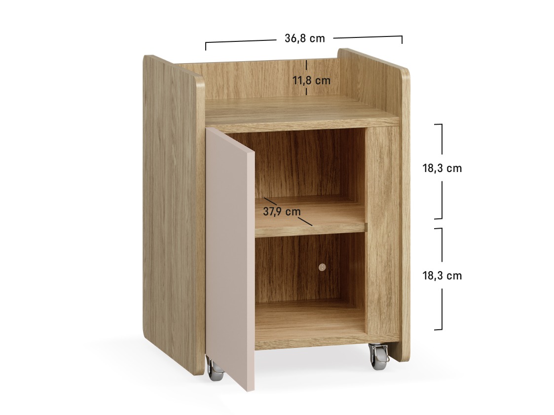 Omarica Velrome 102 (Hrast + Grafit)