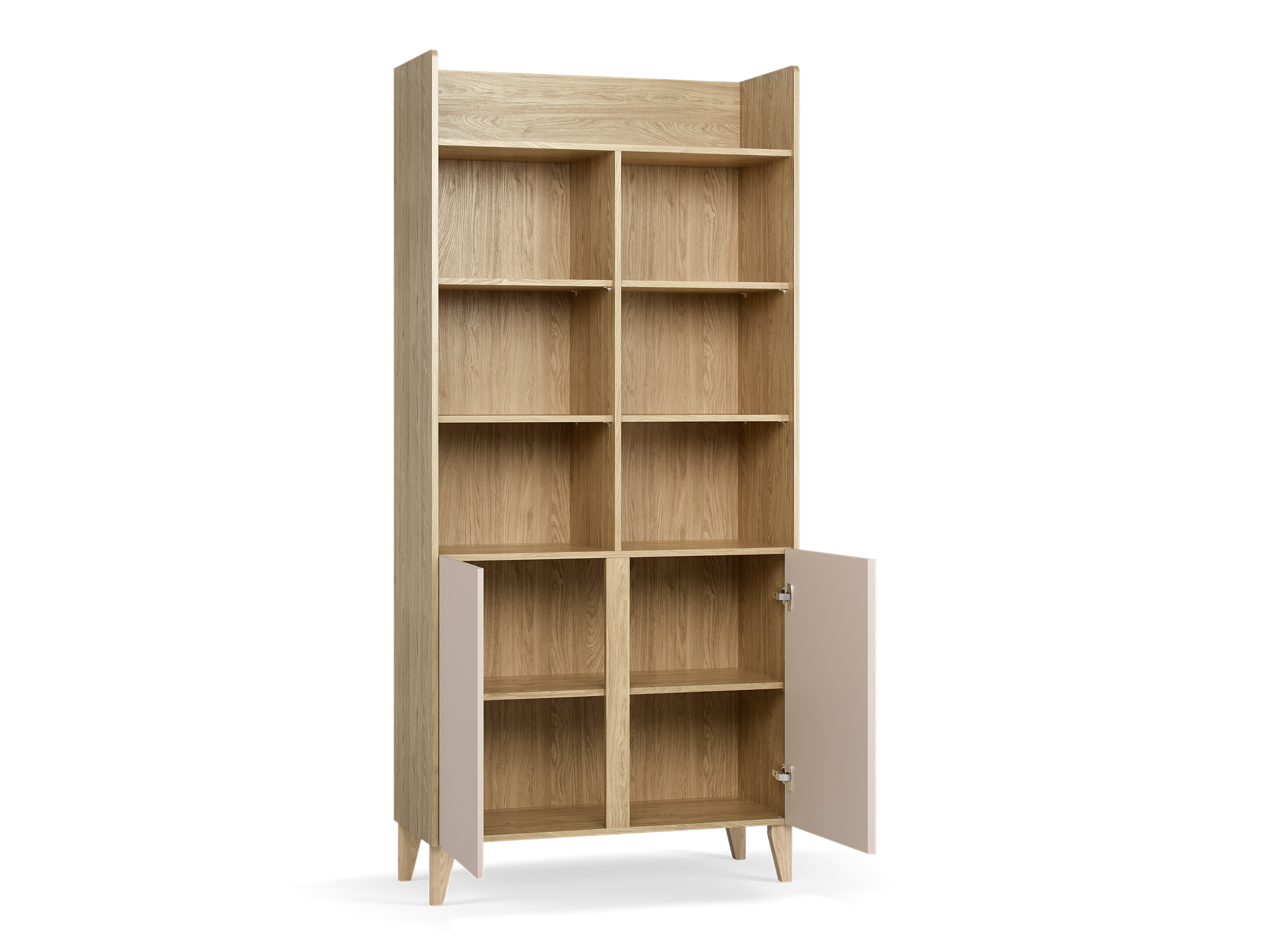 Regal Velrome 104 (Hrast + Bež)