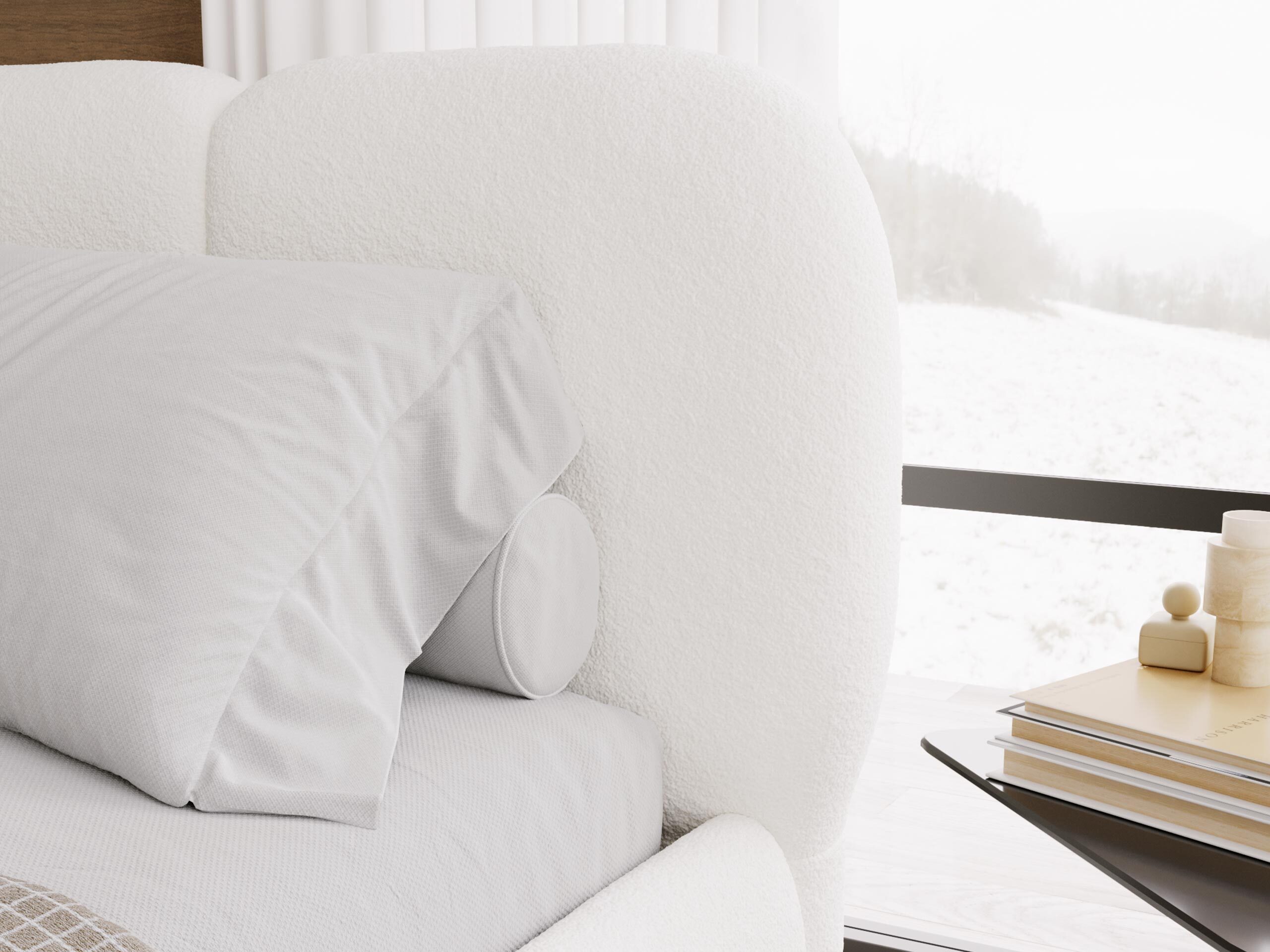 Postelja TrendyNest 129 (Coral 50)