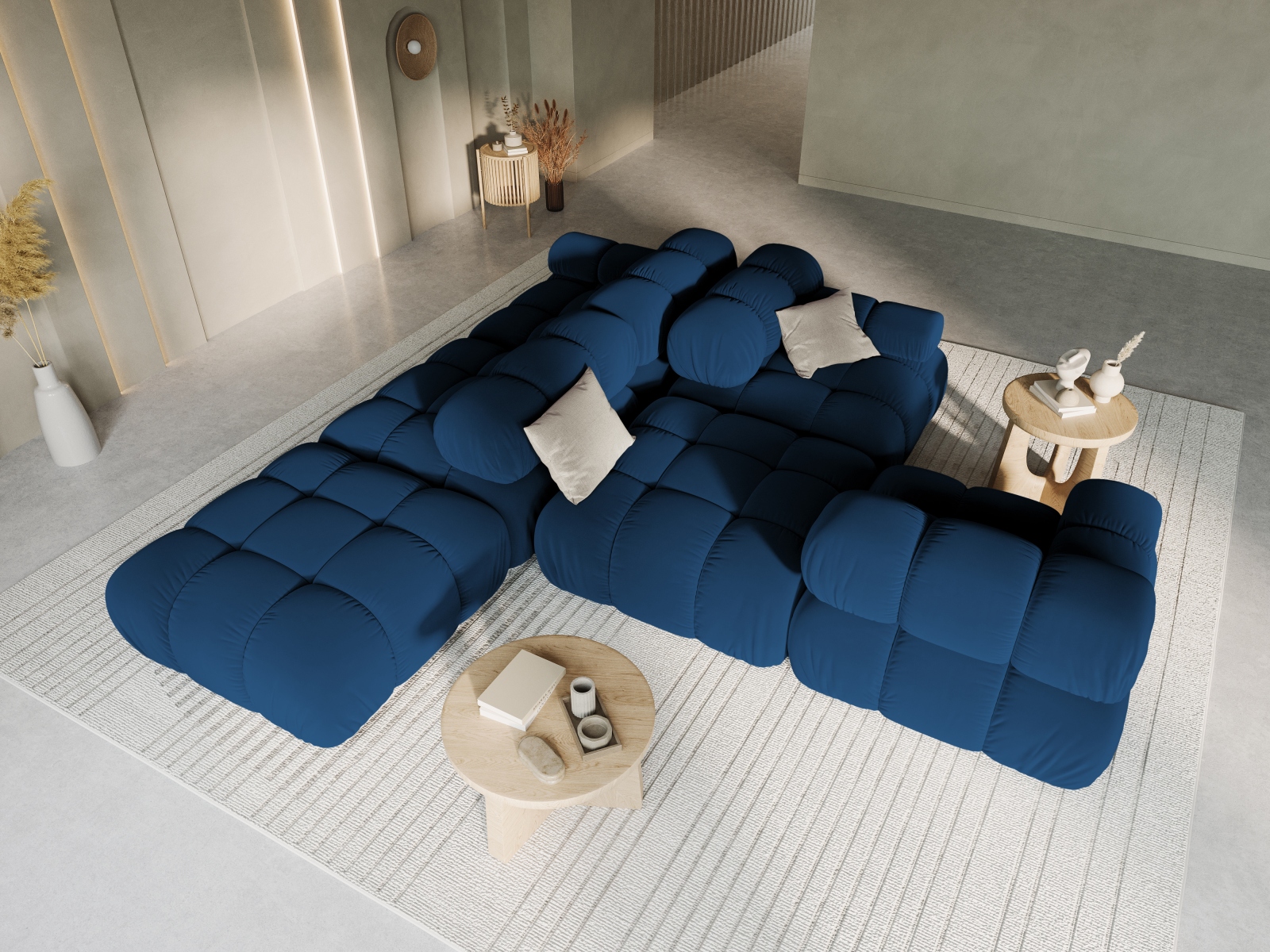 Modularni kavč Caltenu 110 (Bluvel 86)