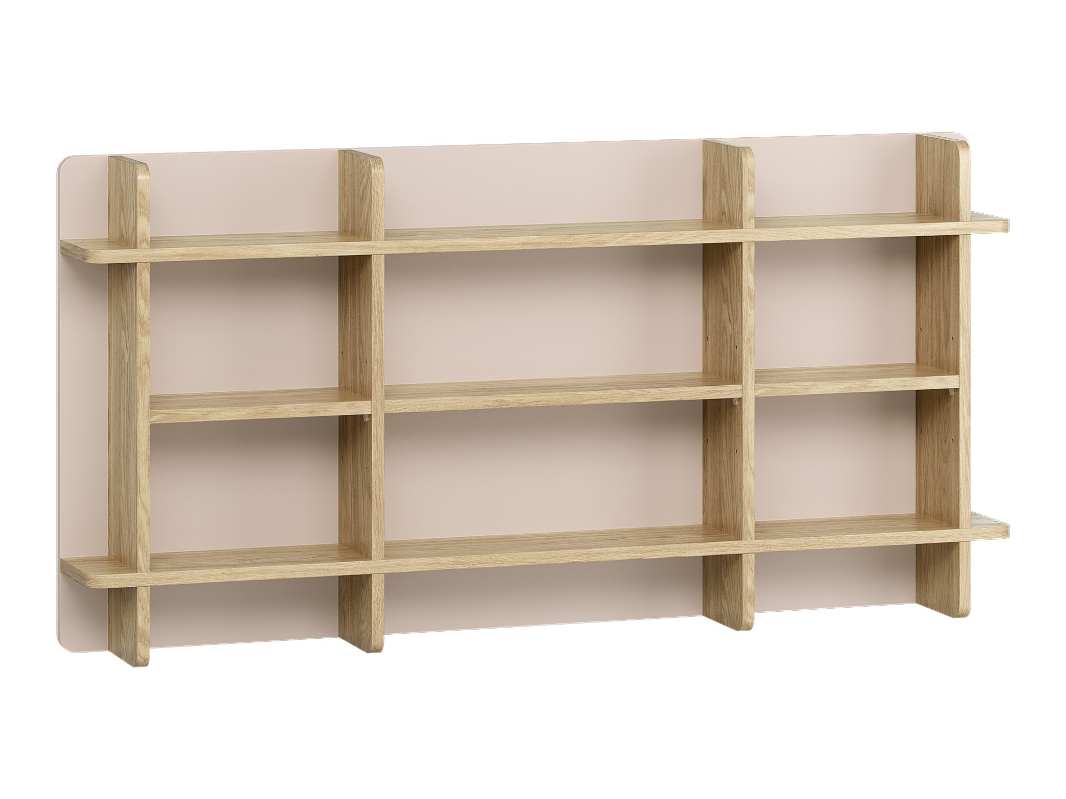 Stenska polica Velrome 108 (Hrast + Bež)