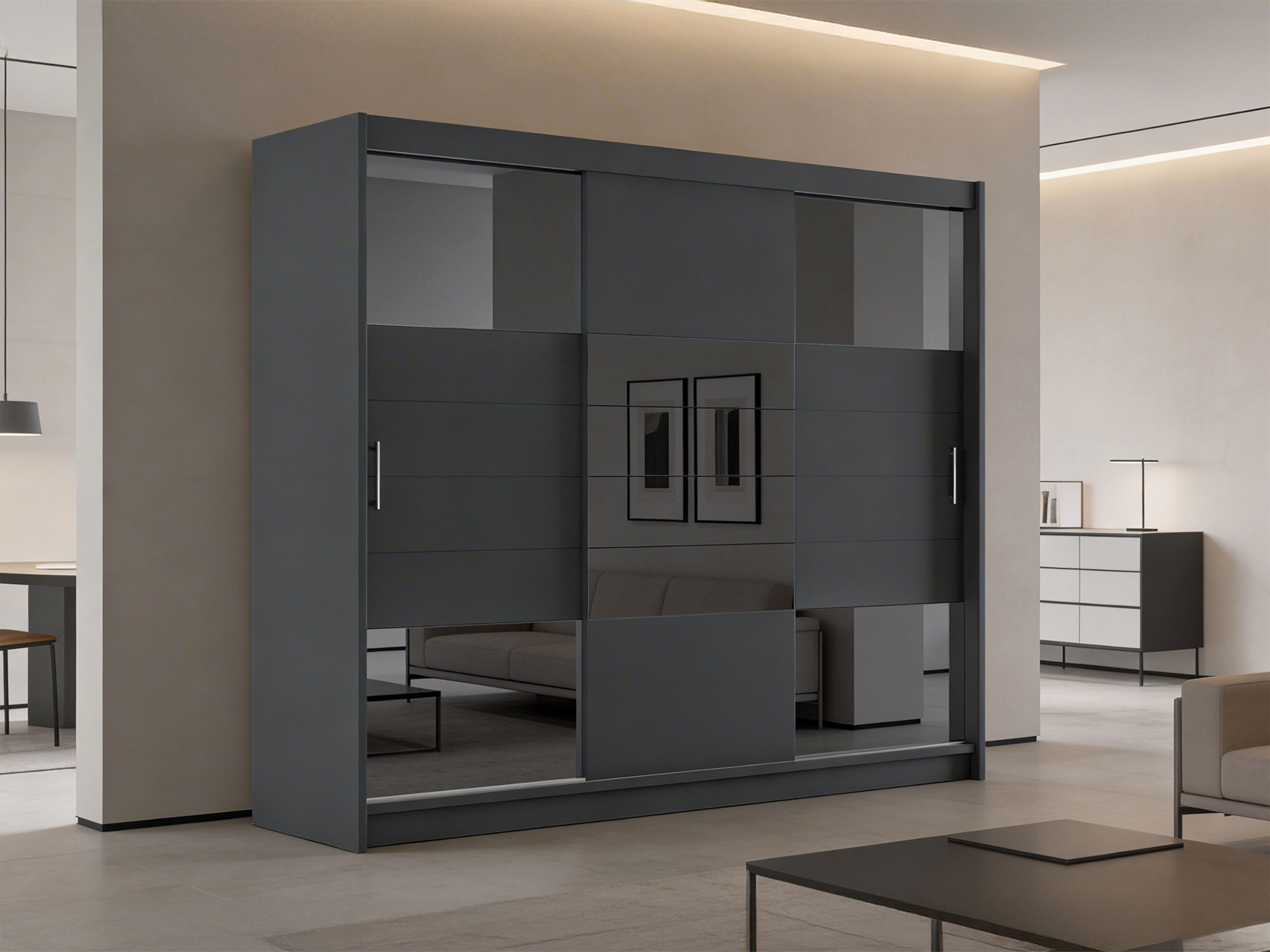 Garderobna omara Honolulu 102 (Grafit)