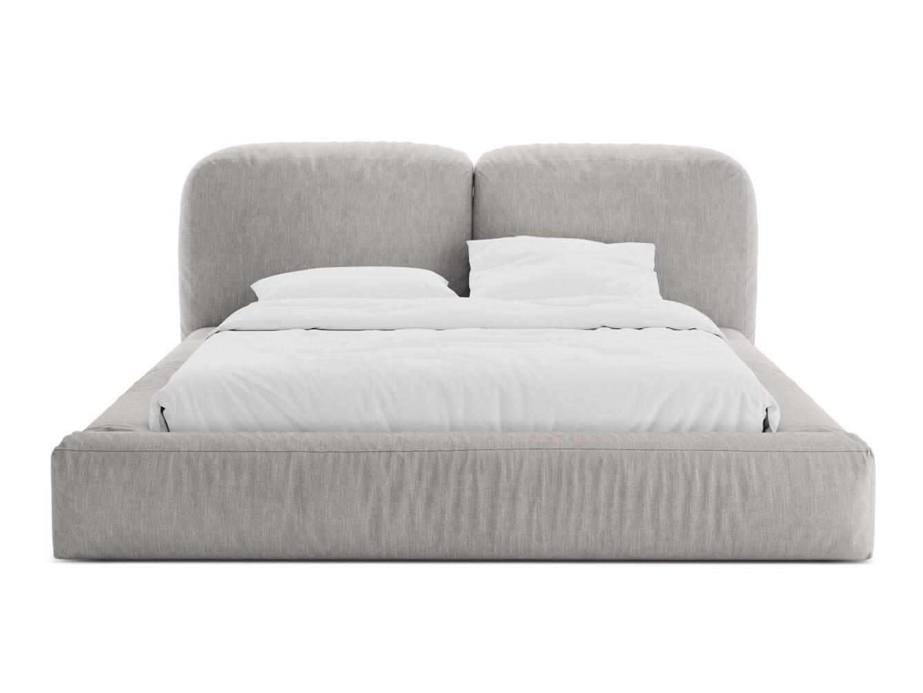 Postelja Sorcoro 117 (Boston Light Grey)