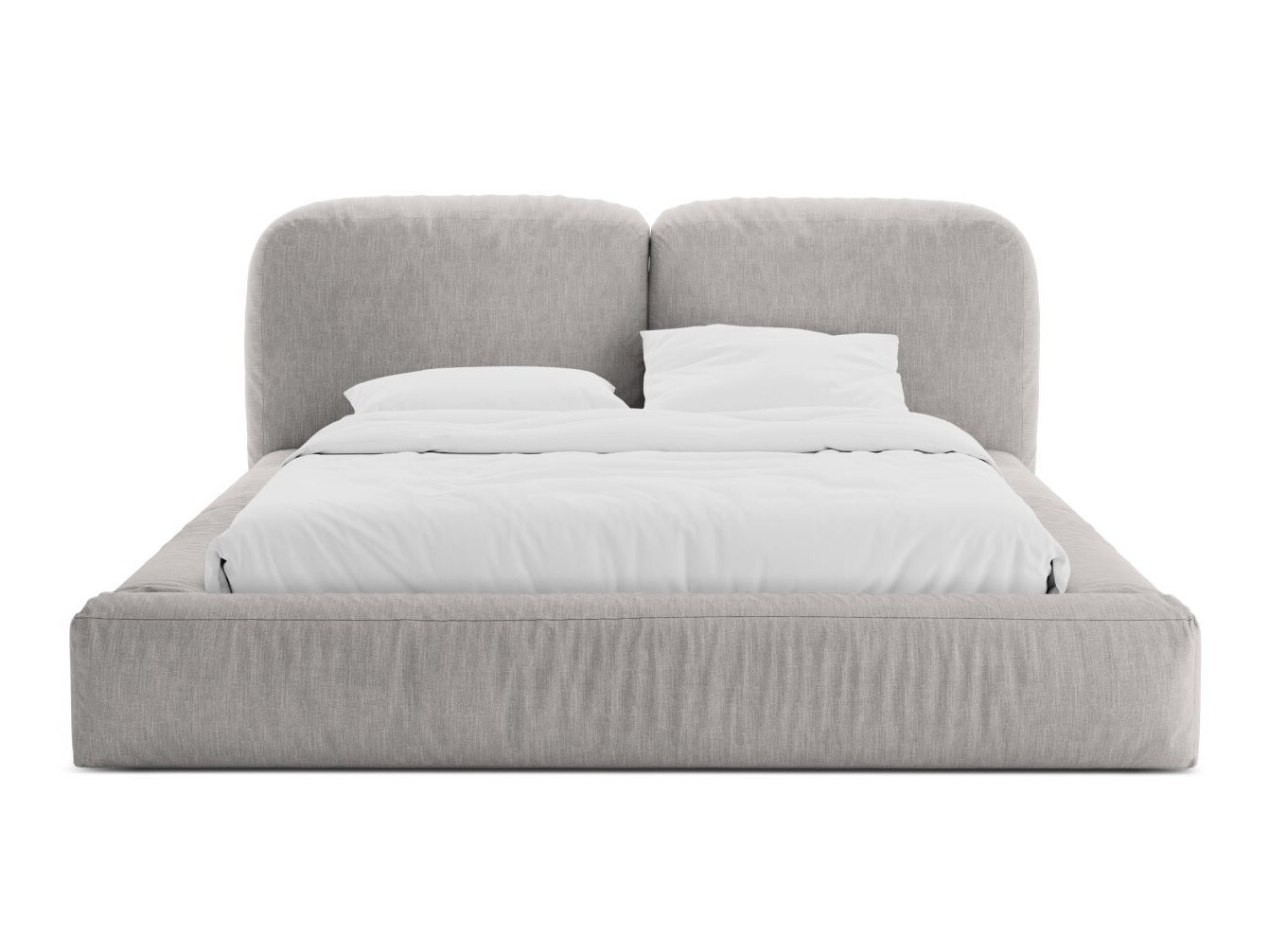 Postelja Sorcoro 117 (Boston Light Grey)