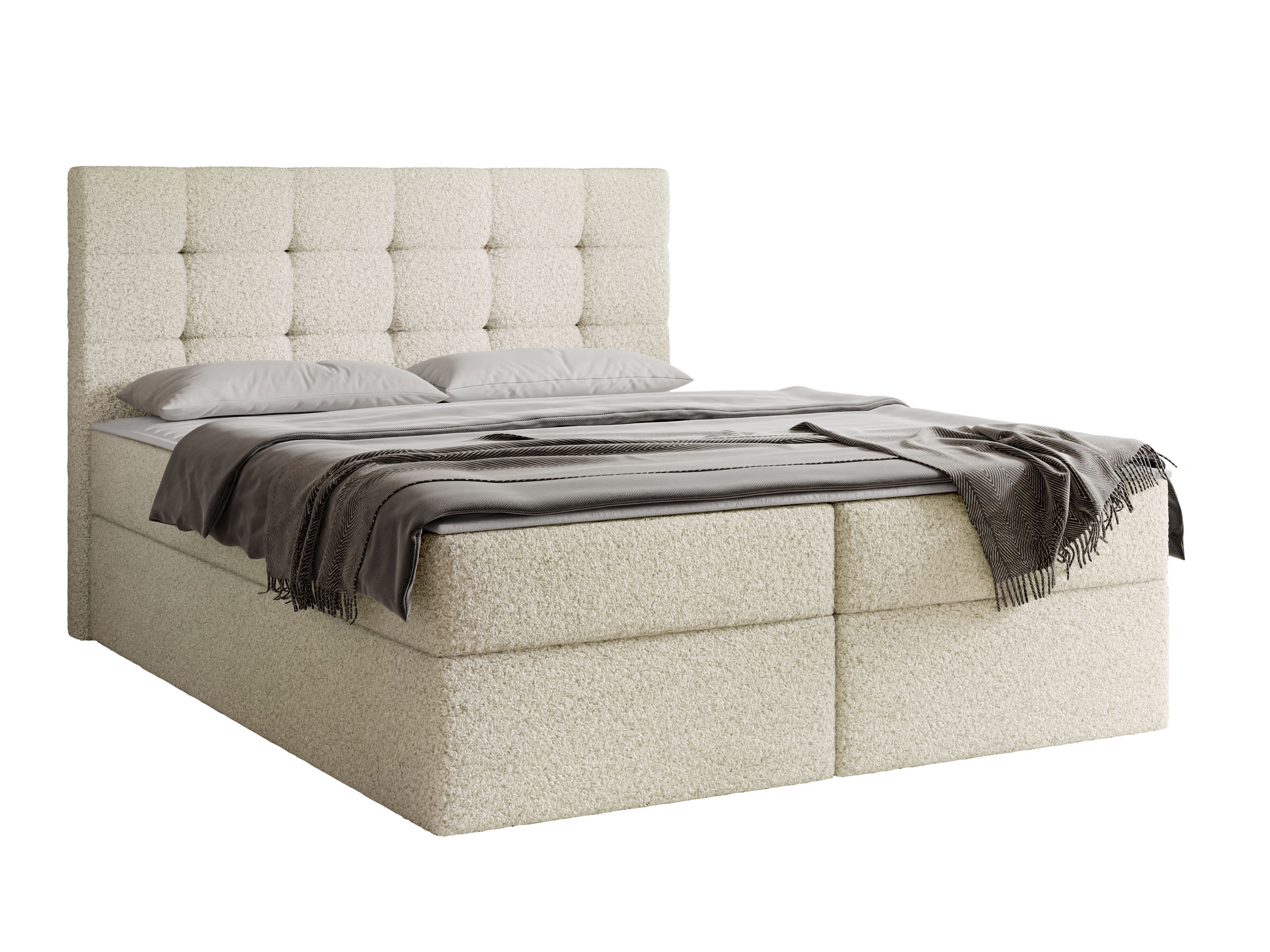 Boxspring postelja Comfivo Osculum I (Lambi 08)