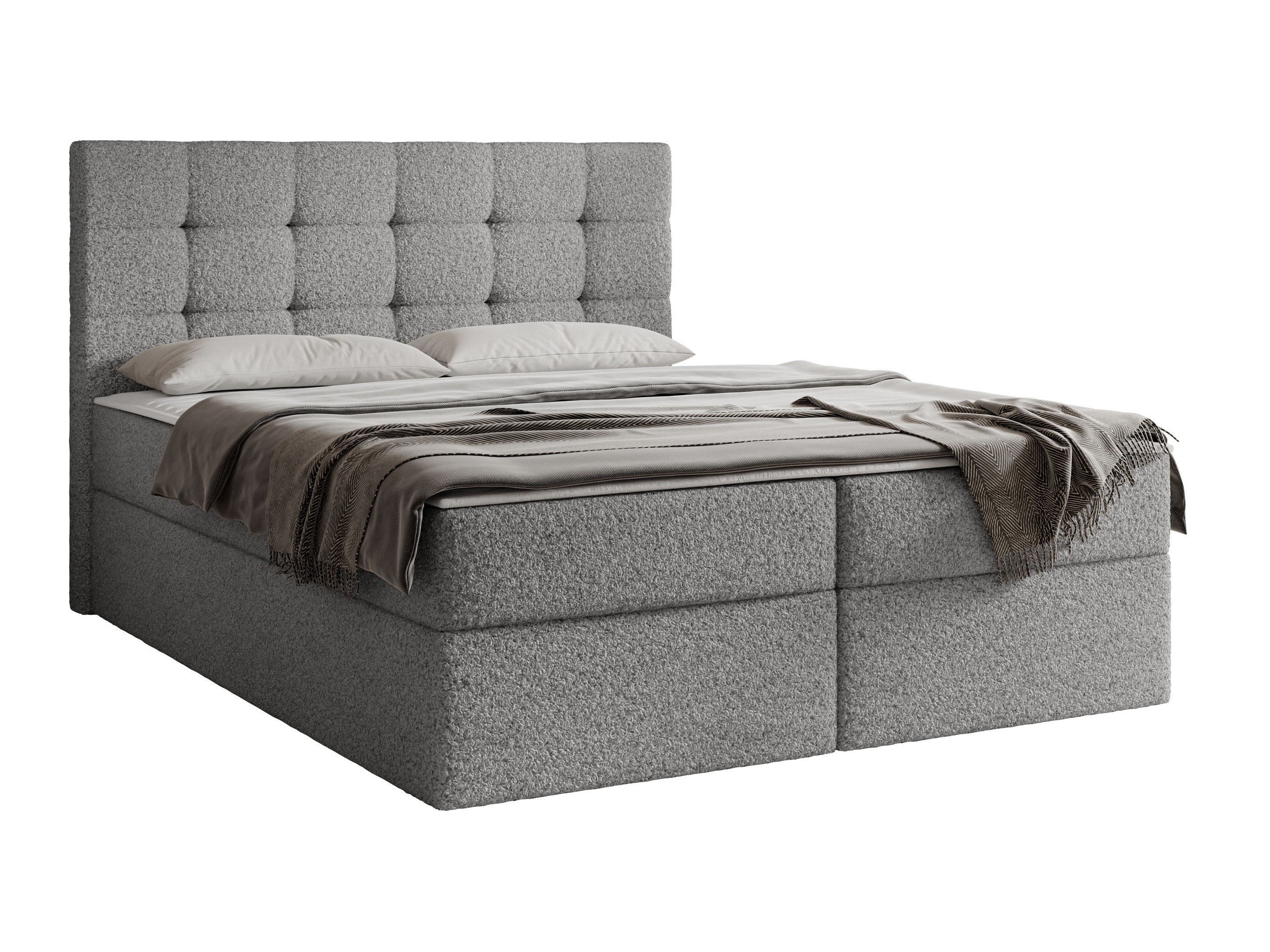 Boxspring postelja Comfivo Osculum I (Lambi 12)