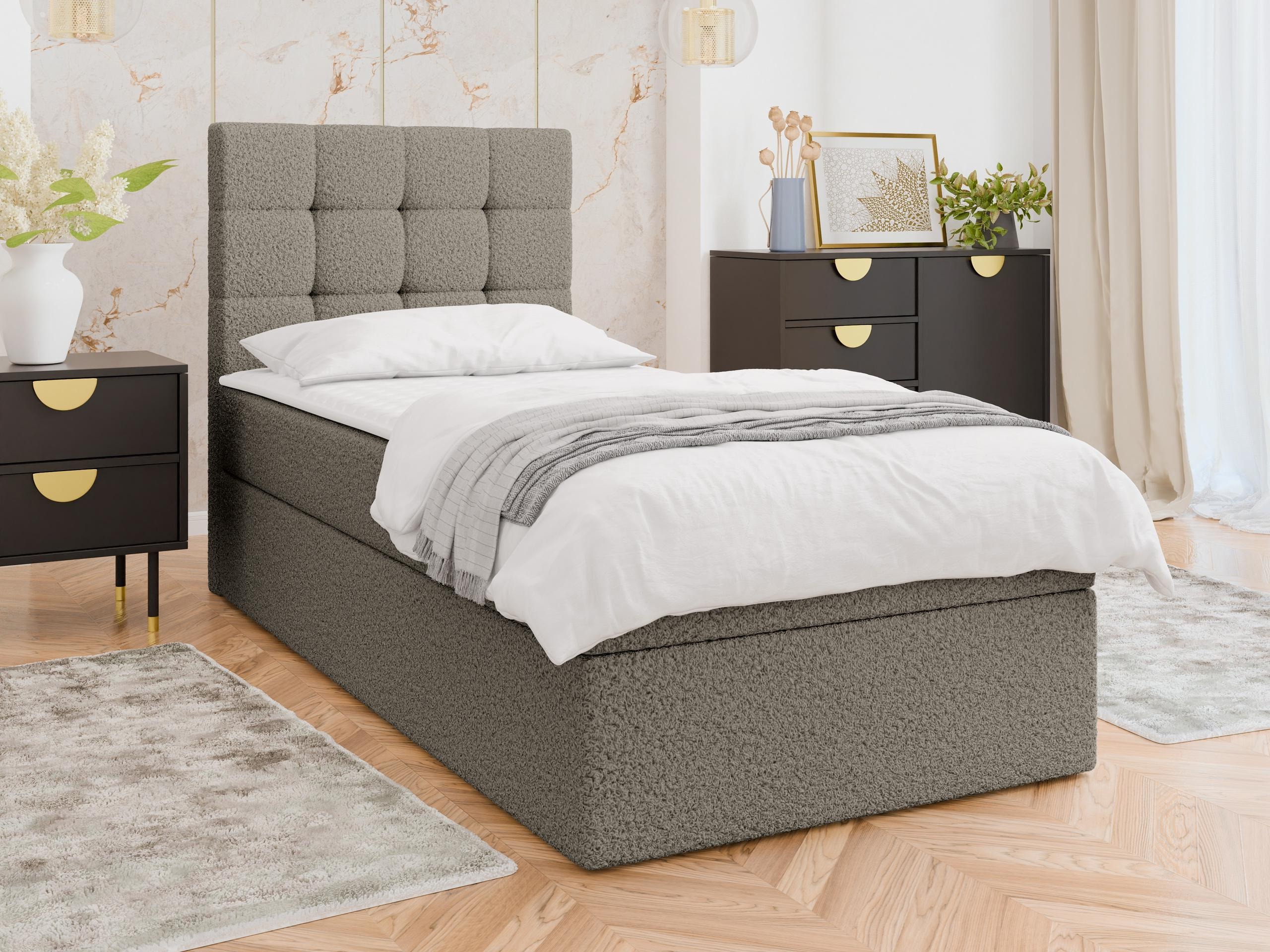 Boxspring postelja Comfivo Osculum II (Lambi 03)