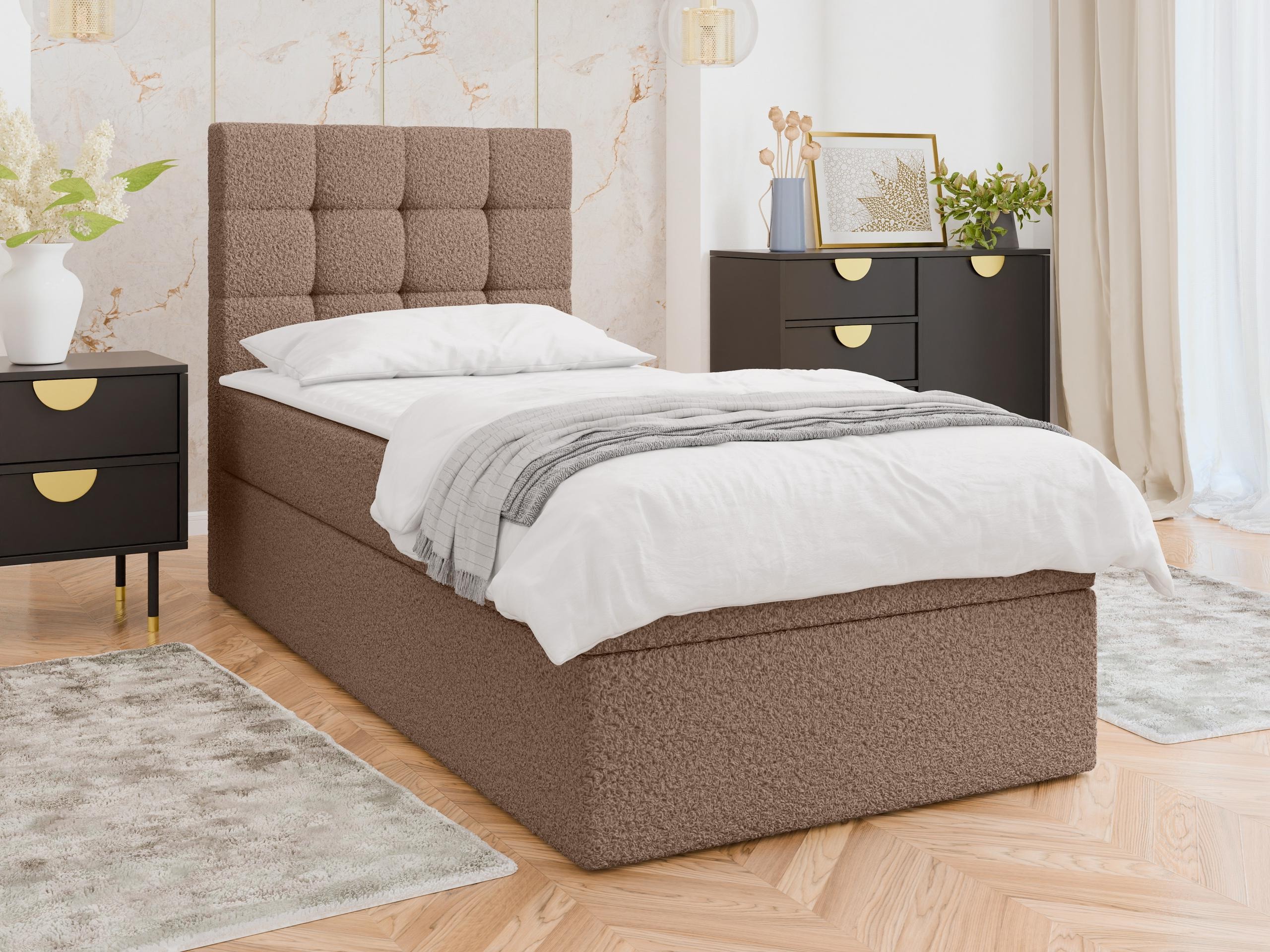 Boxspring postelja Comfivo Osculum II (Lambi 04)