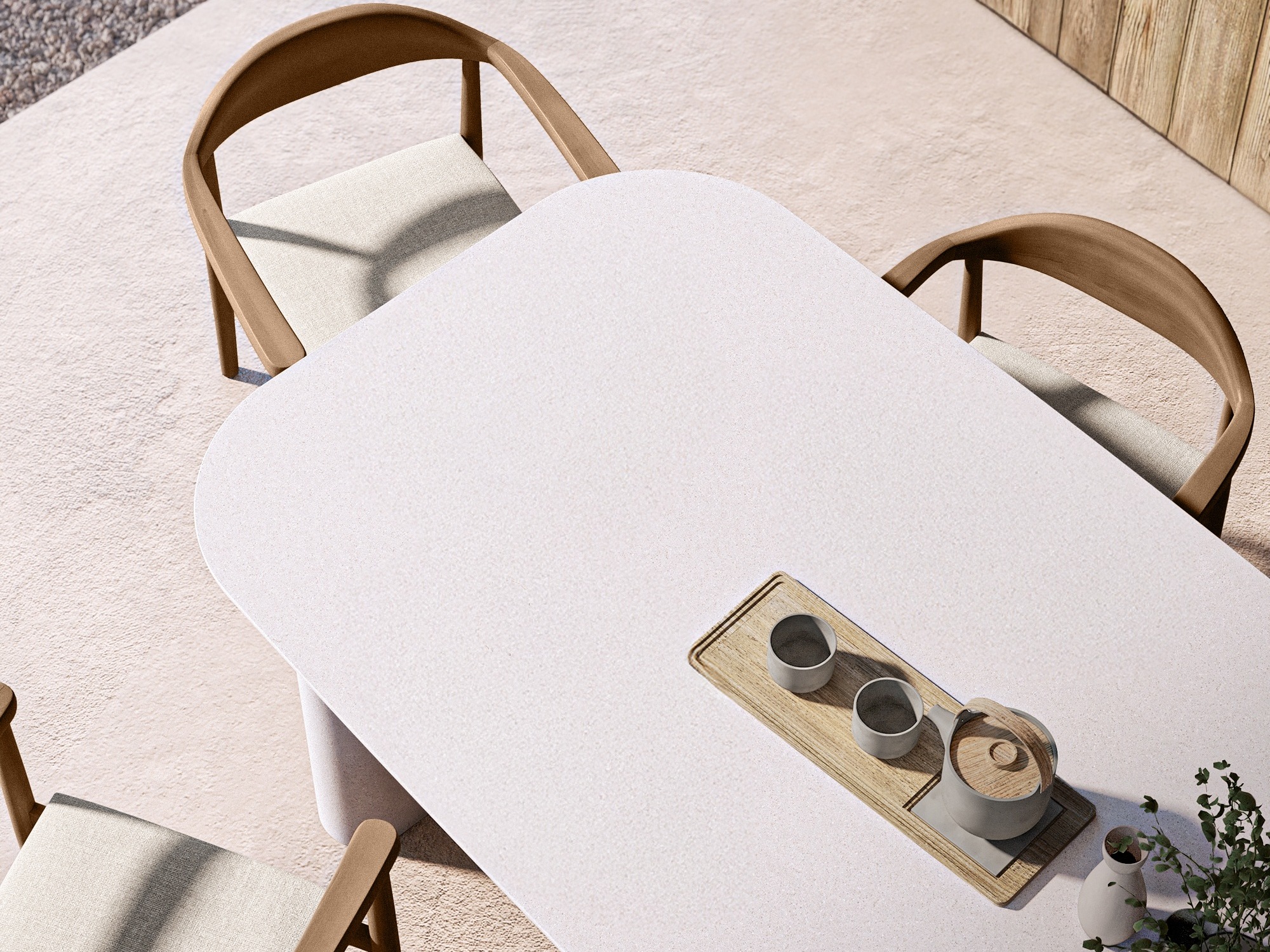 Vrtna miza Burleson 586