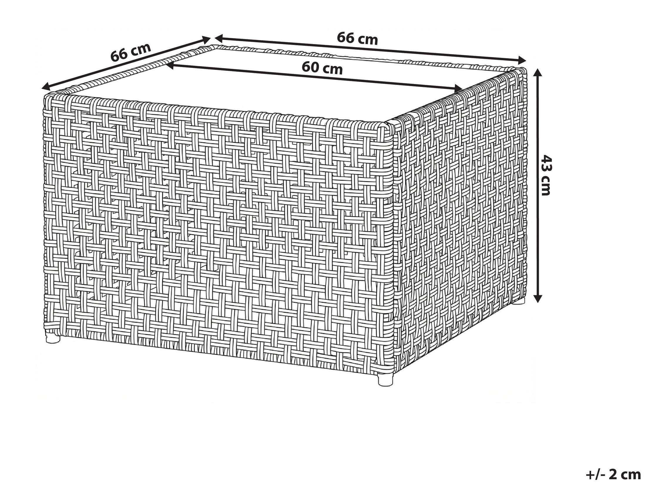 Vrtna mizica Domenou 107