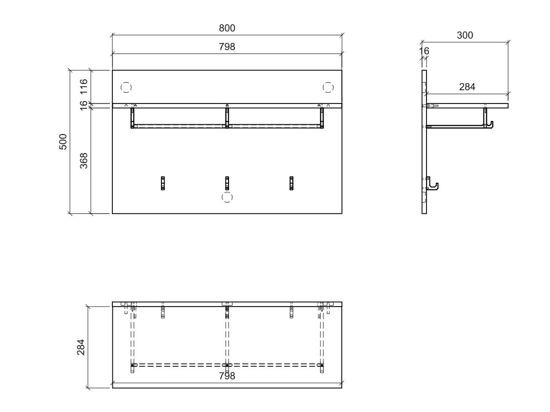 Komplet za predsobo Remcale 117