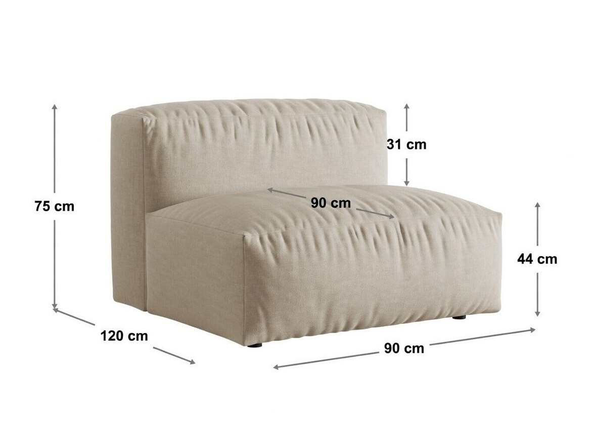 Modularni fotelj Sorcoro 119 (Vogue 1)