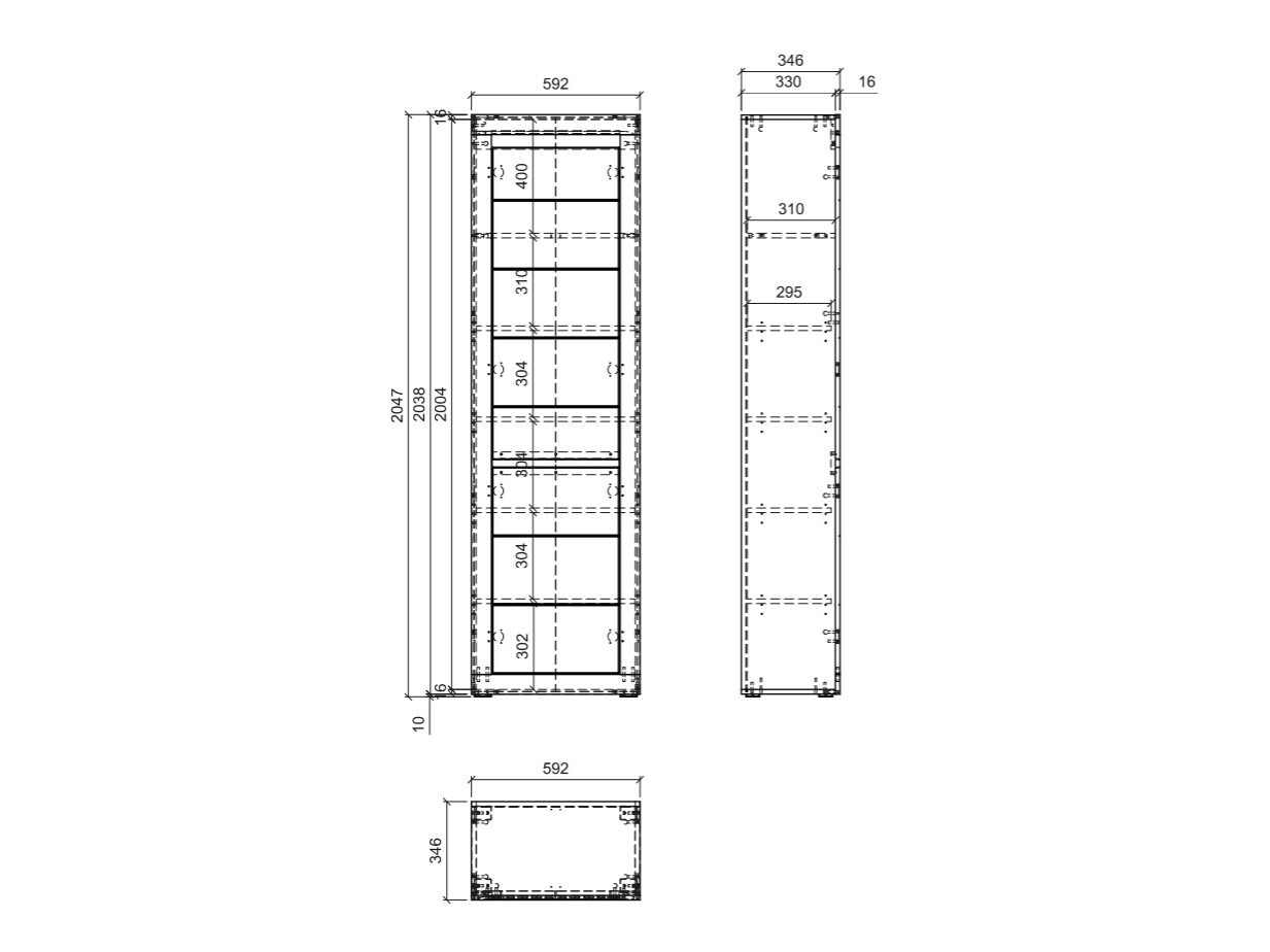 Garderobna omara Ophtola 100