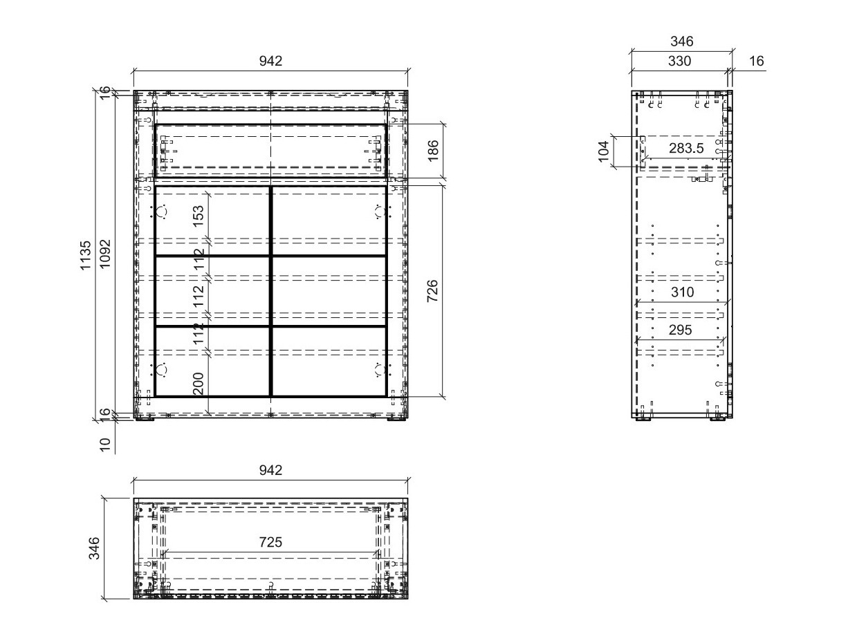 Komplet za predsobo Ophtola 106
