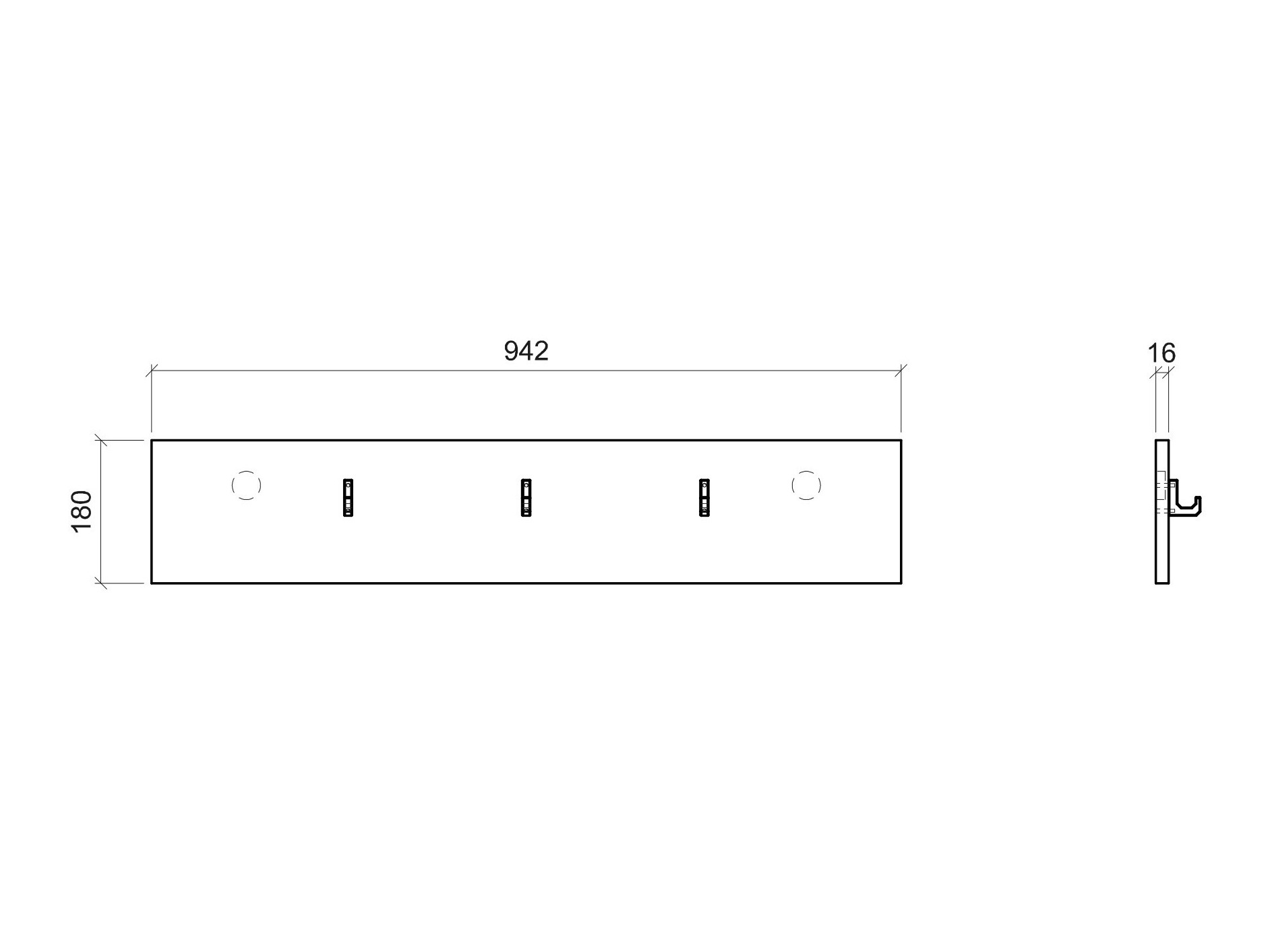 Obešalnik Ophtola 102