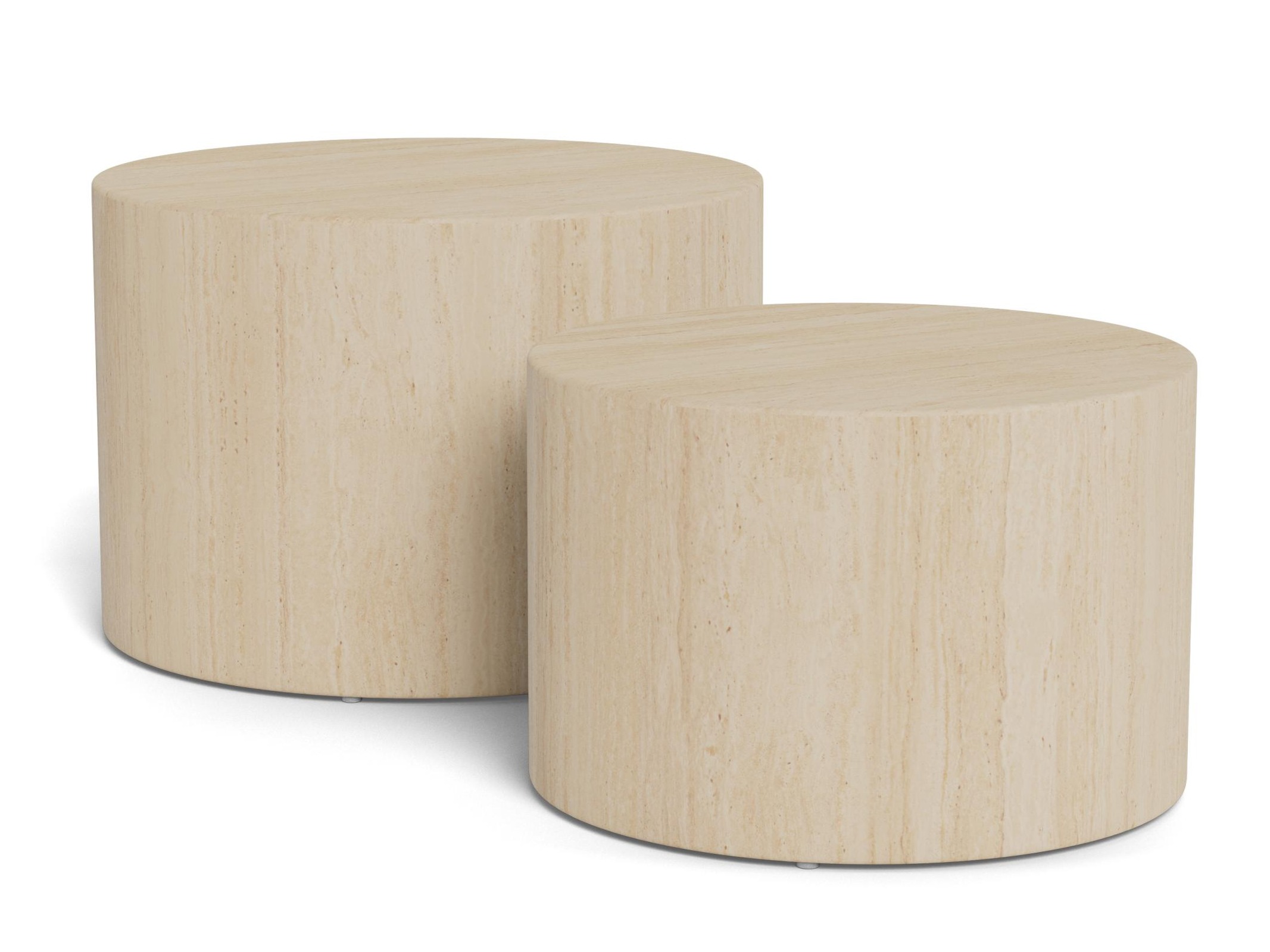 Komplet klubskih mizic Norsica 800 (Bež)