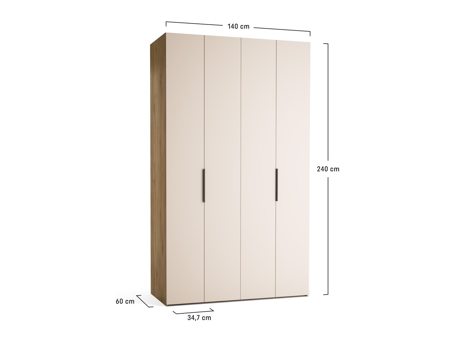 Garderobna omara Daltoro 107