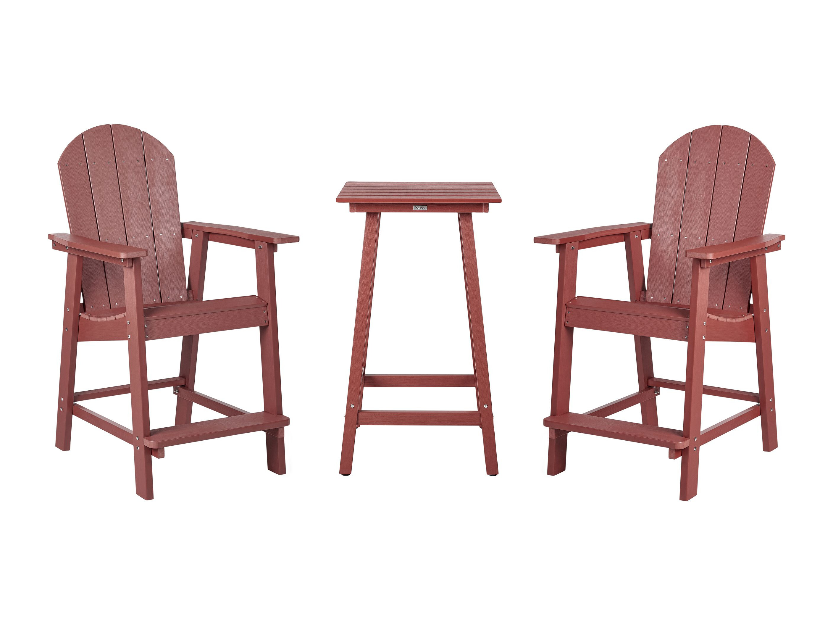 Komplet za balkon Berwyn 3249 (Rdeča)