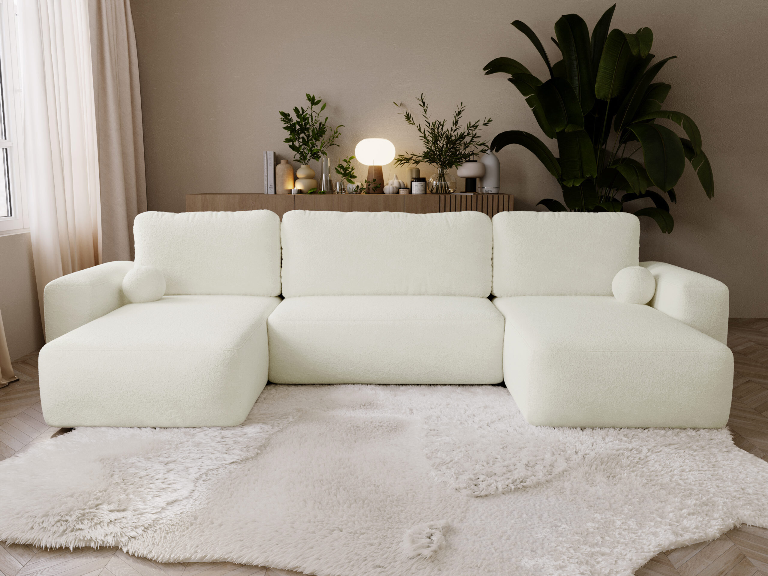 Kotna garnitura TrendyNest 130 (Coral 15)