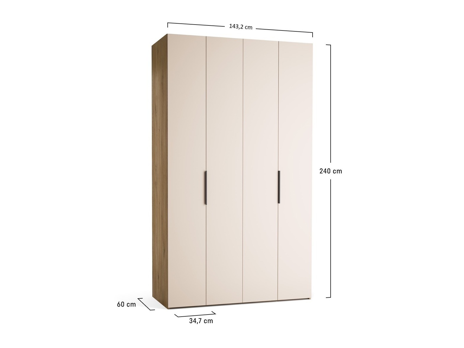 Garderobna omara Daltoro 106