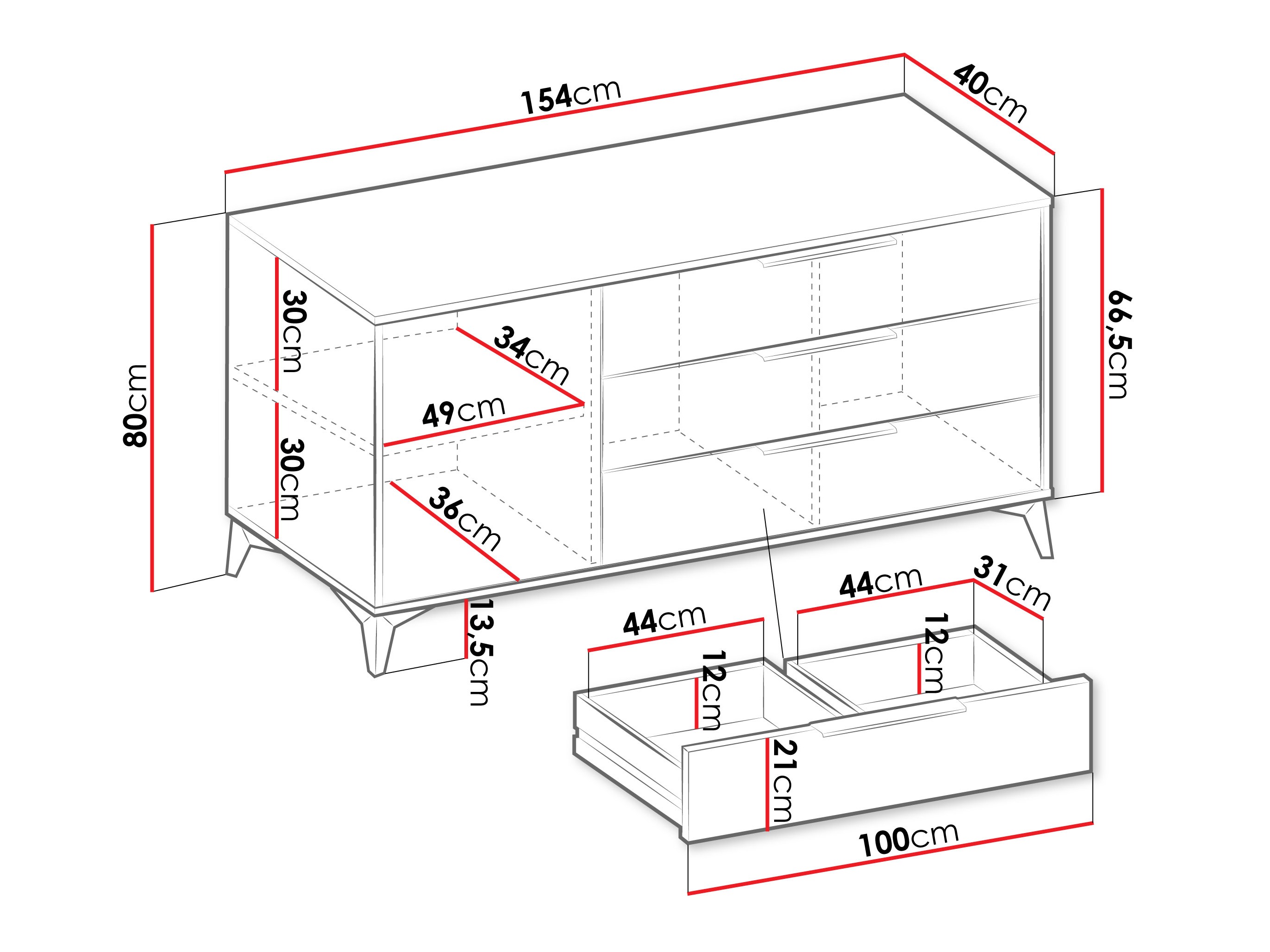 Komoda Comfivo Enoteo 101