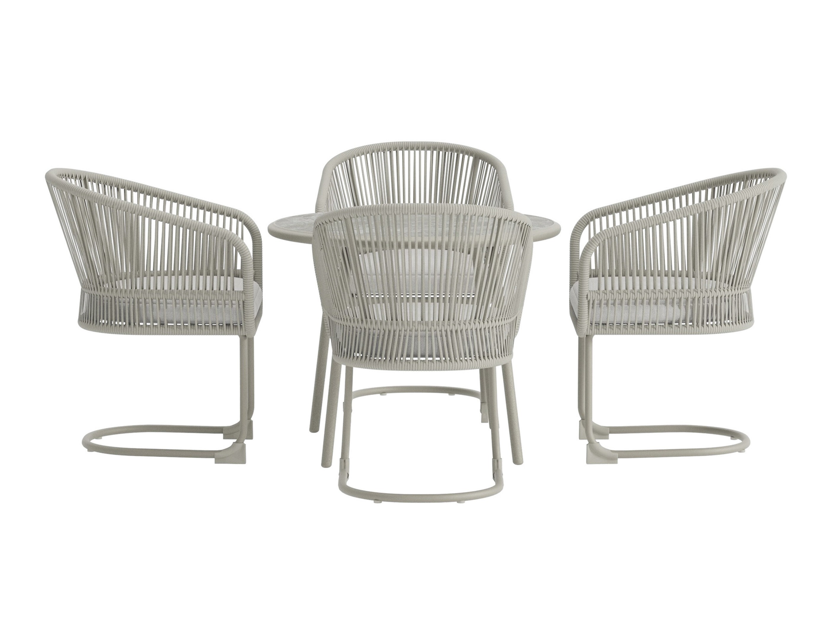 Komplet mize in stolov Dallas 5164