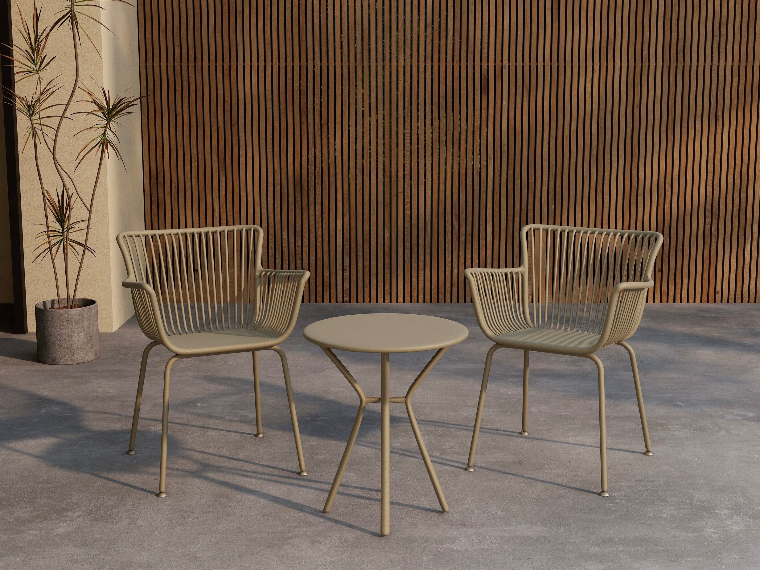 Komplet za balkon Dallas 5162