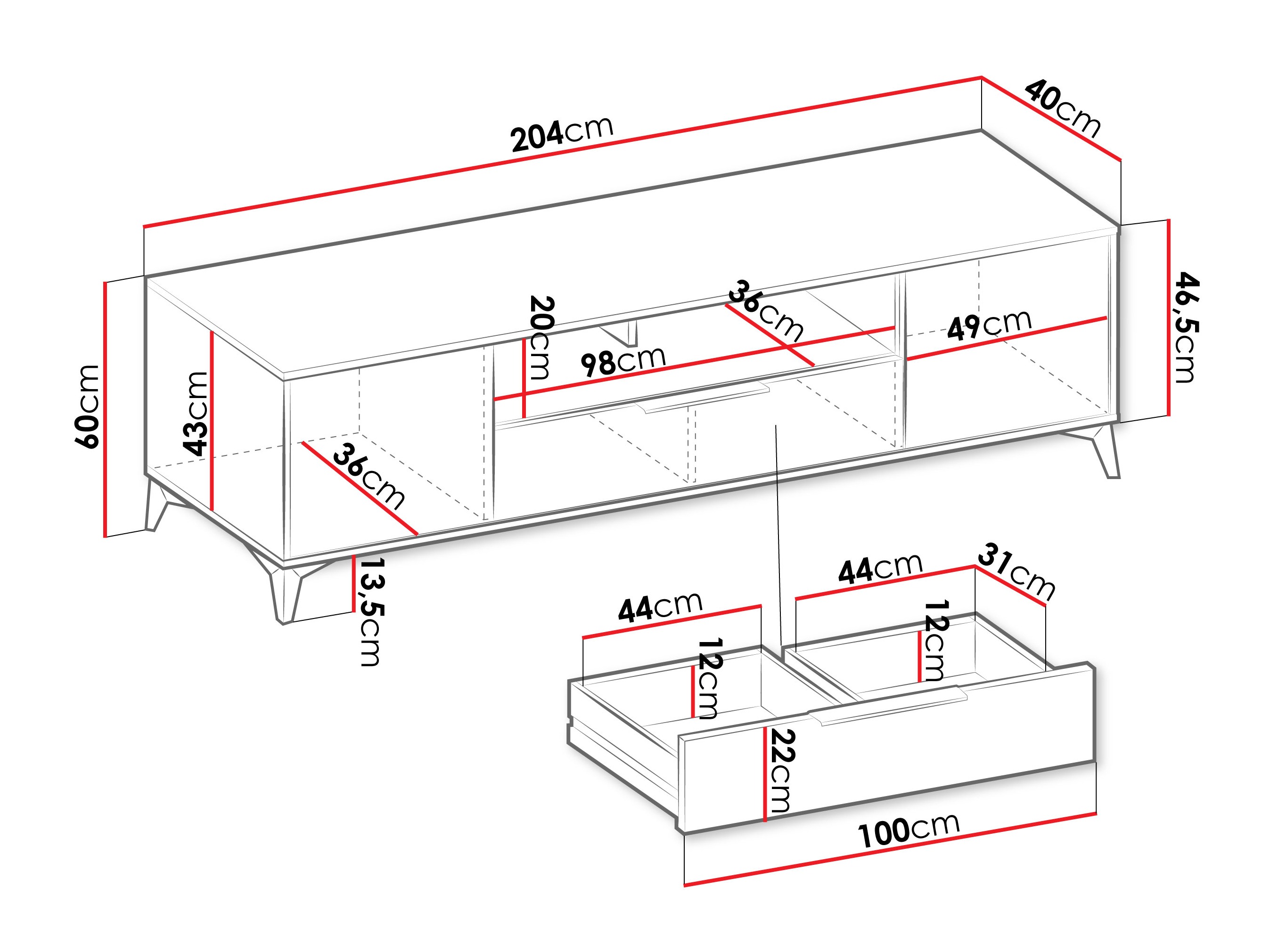 TV-omarica Comfivo Enoteo 106