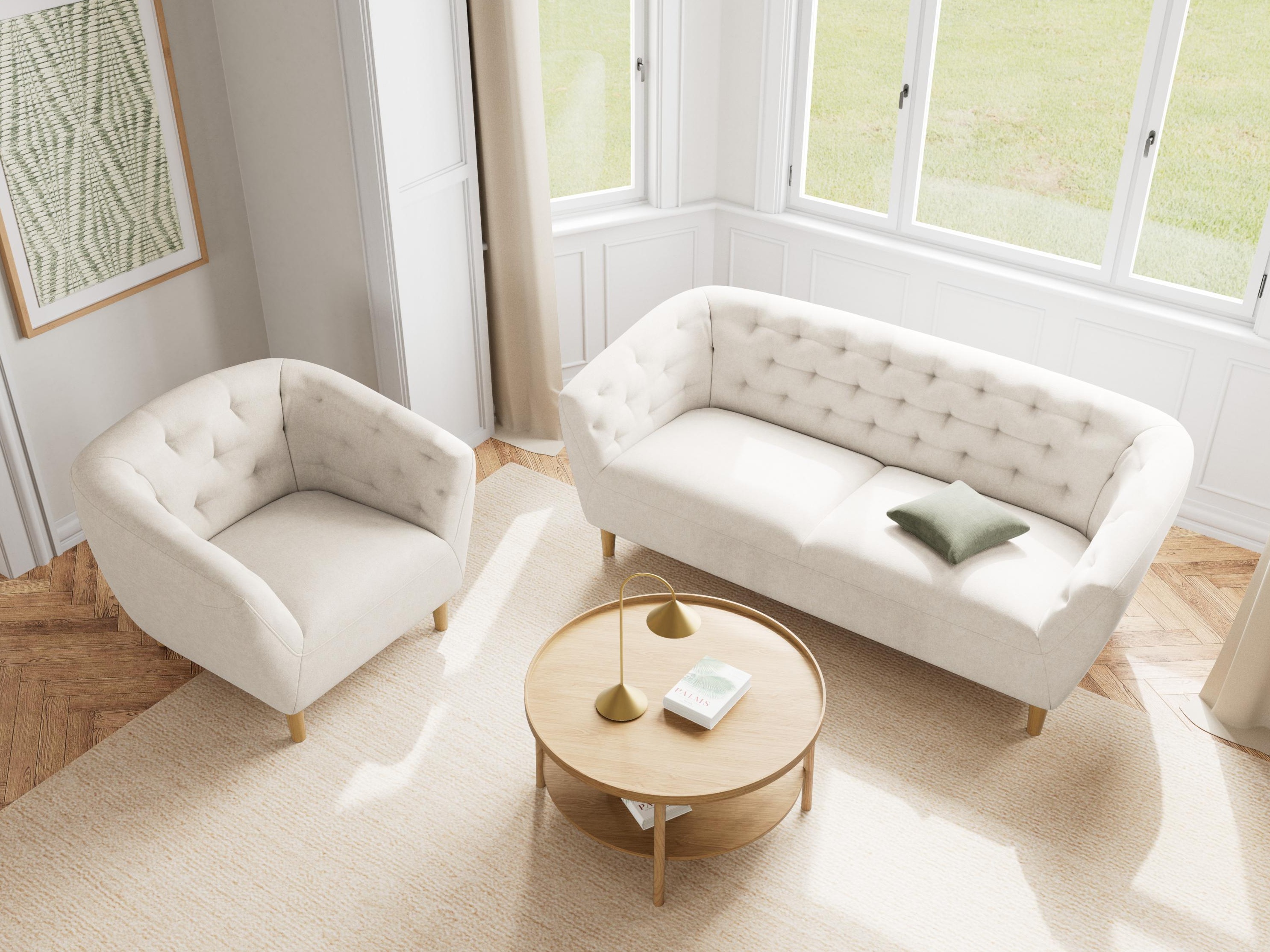 Chesterfield fotelj Norsica 1054