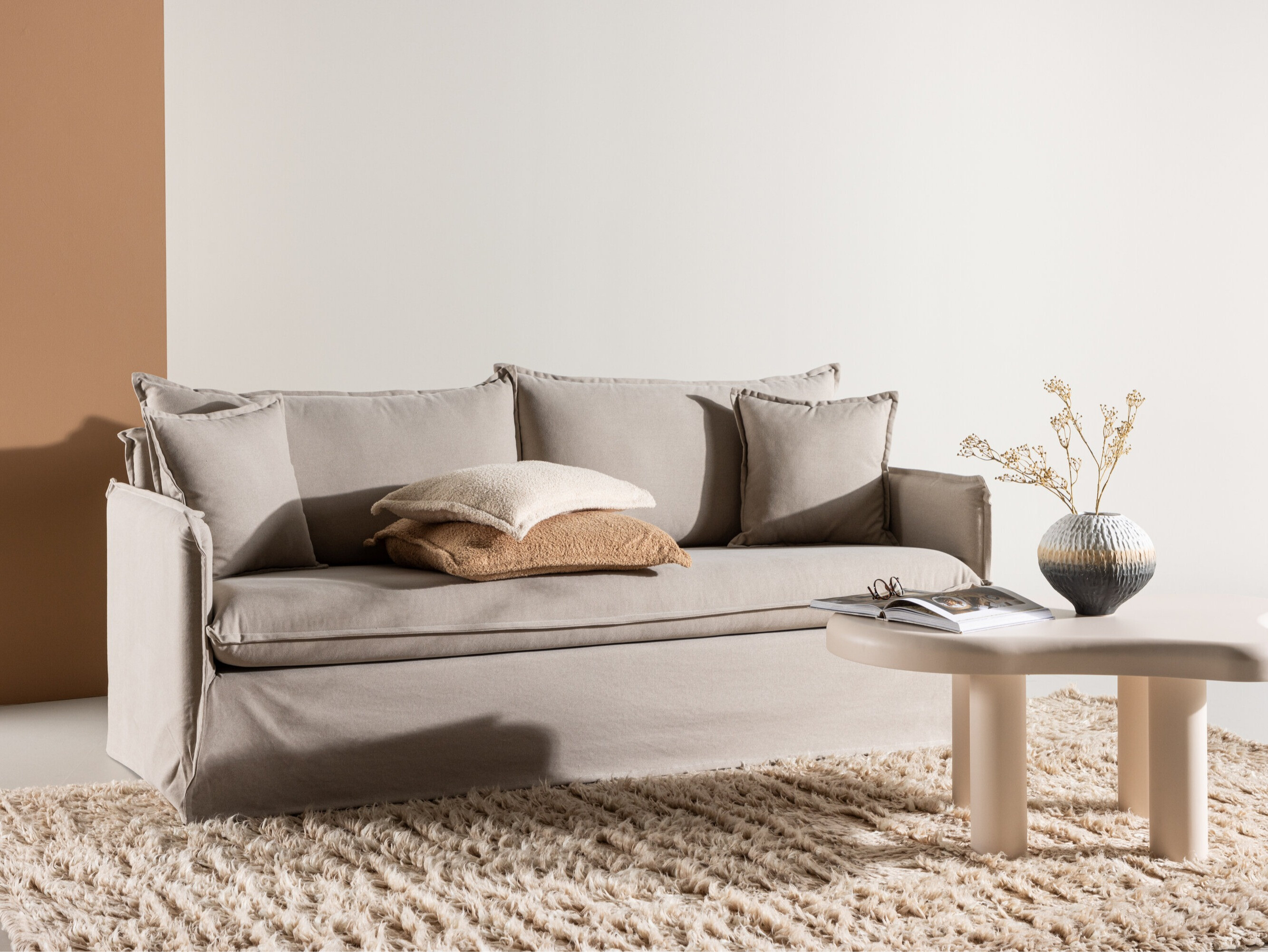 Kavč Dallas 4226 (Rjava)
