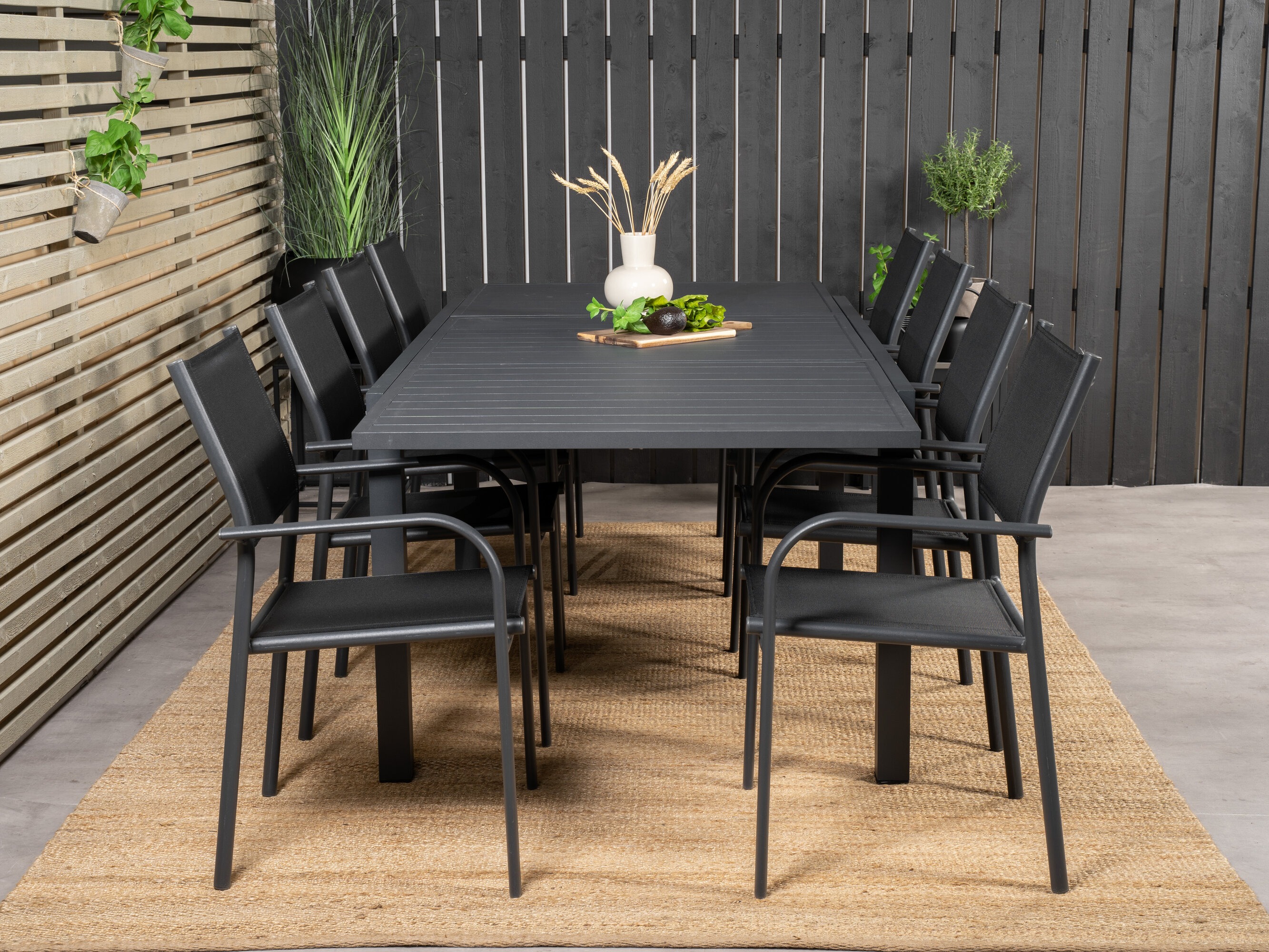 Komplet mize in stolov Dallas 5175