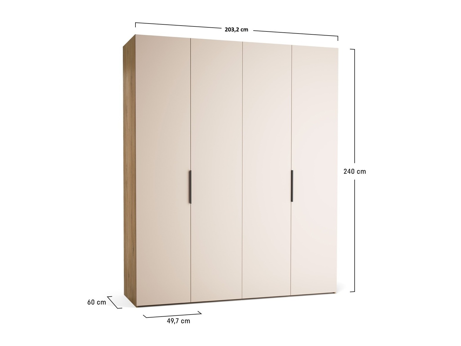 Garderobna omara Daltoro 125