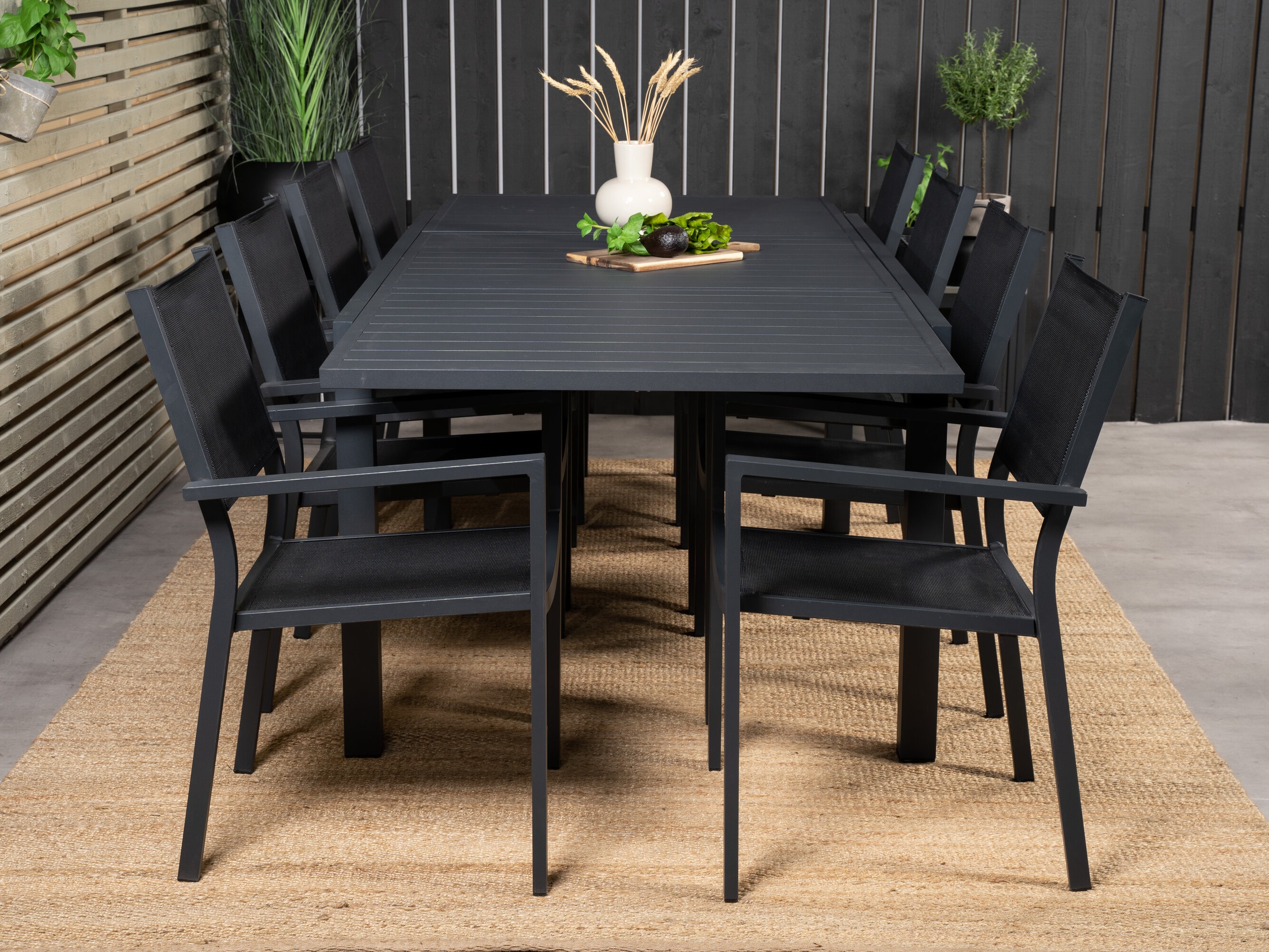 Komplet mize in stolov Dallas 5177