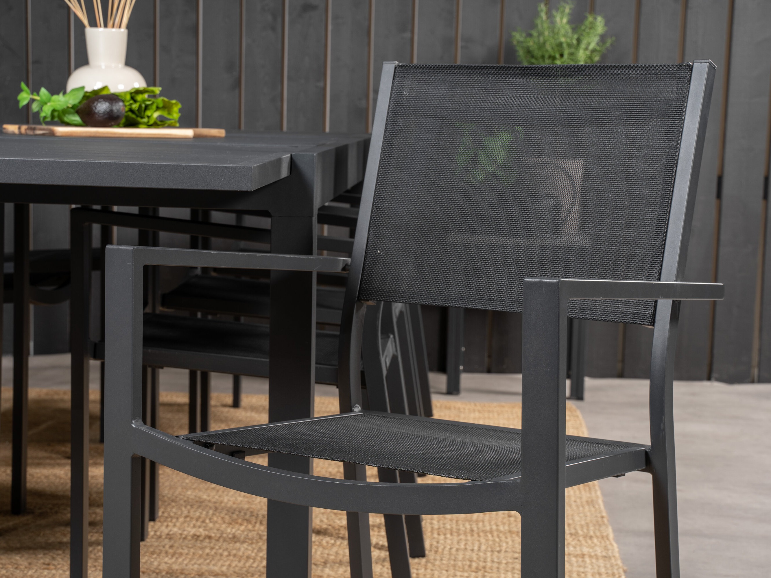 Komplet mize in stolov Dallas 5177