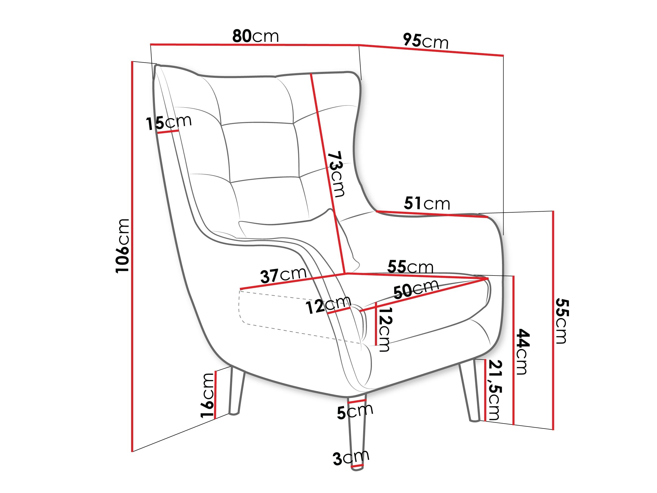 Fotelj Comfivo 528 (Lambi 03)
