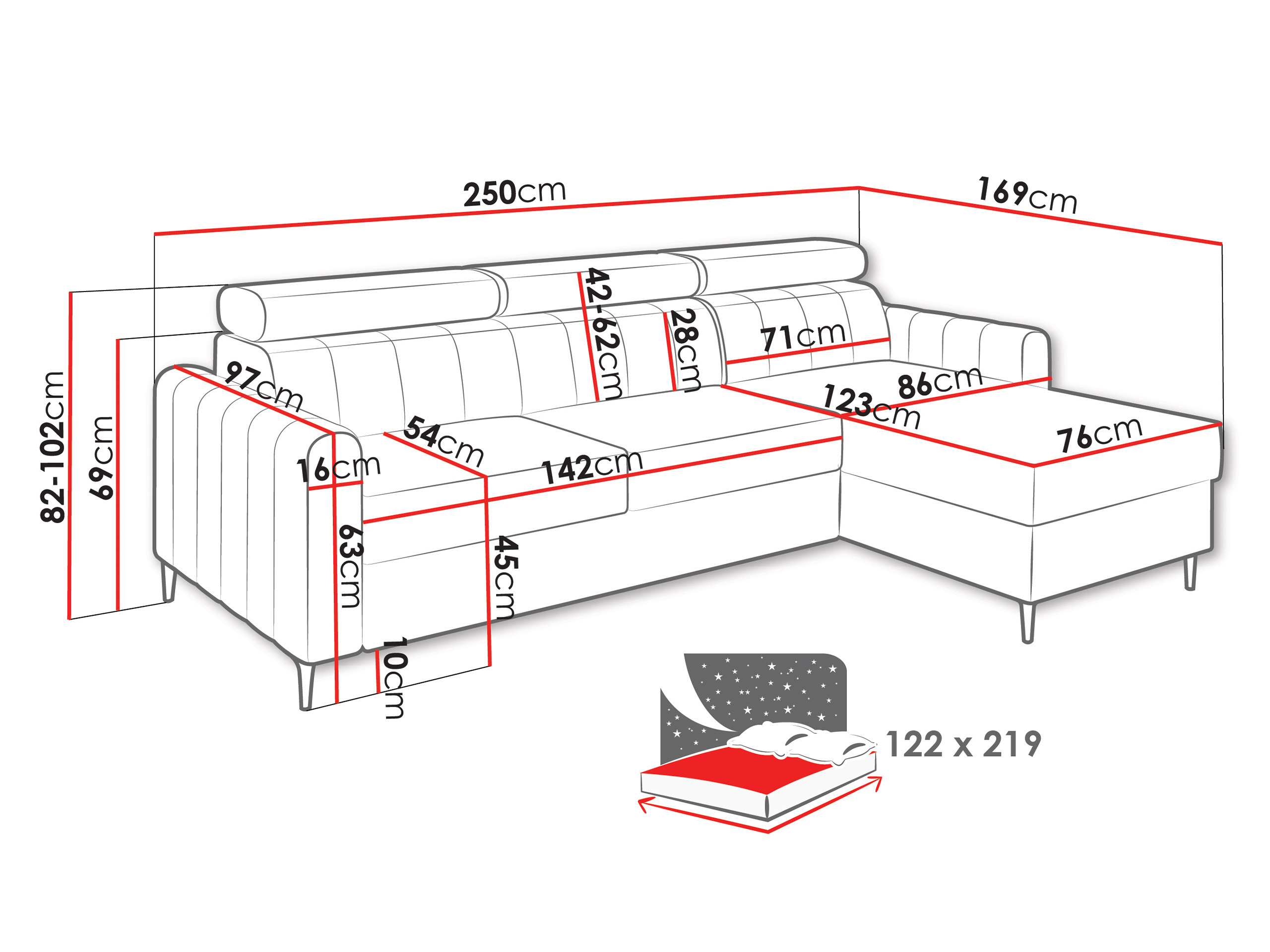 Kotna garnitura Stonecrest 111 (Cruz 35)