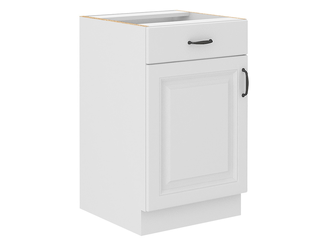 Modularna omarica s predalom in vrati Retro White 105