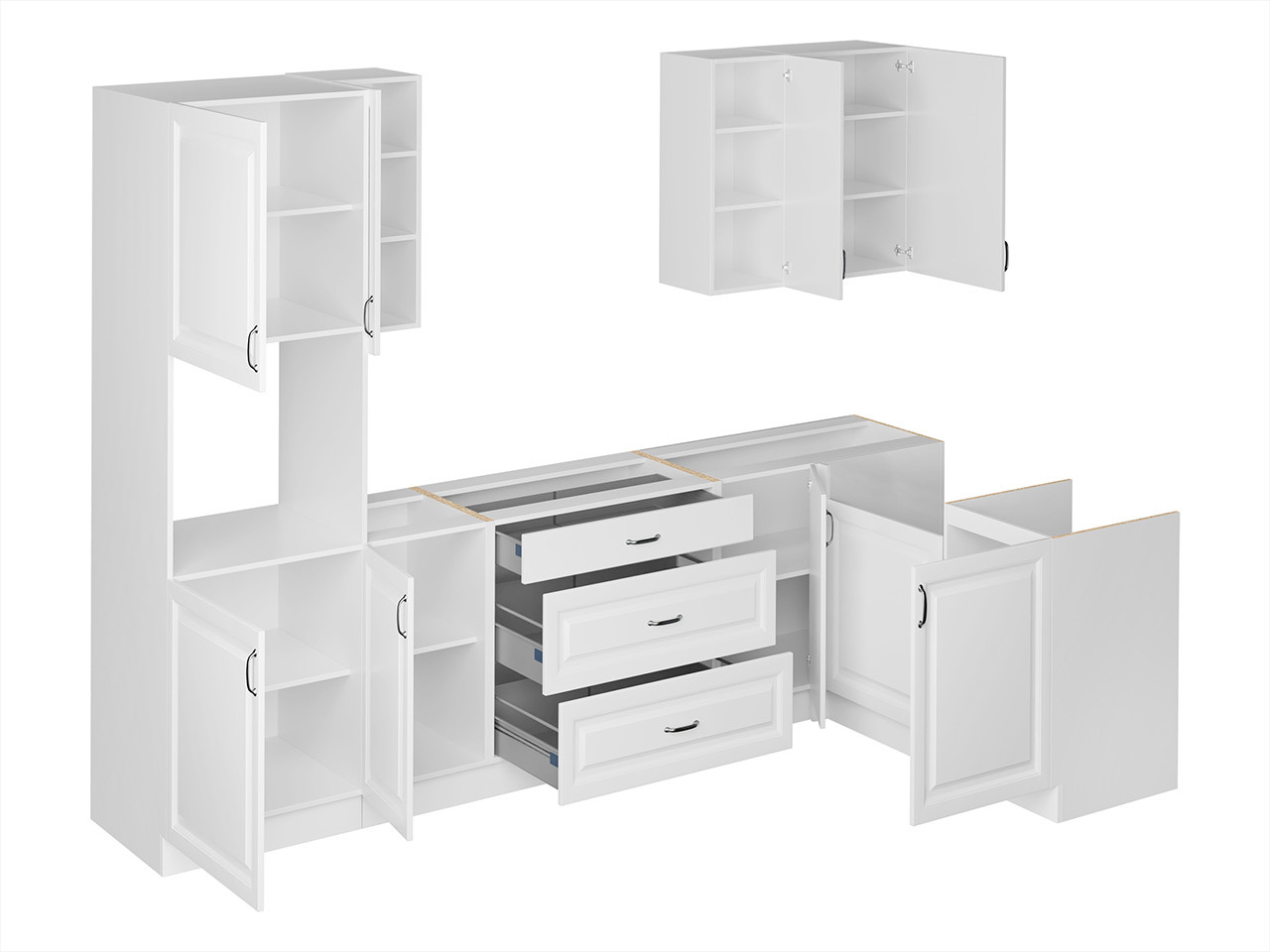 Modularni kuhinjski komplet Retro White 148