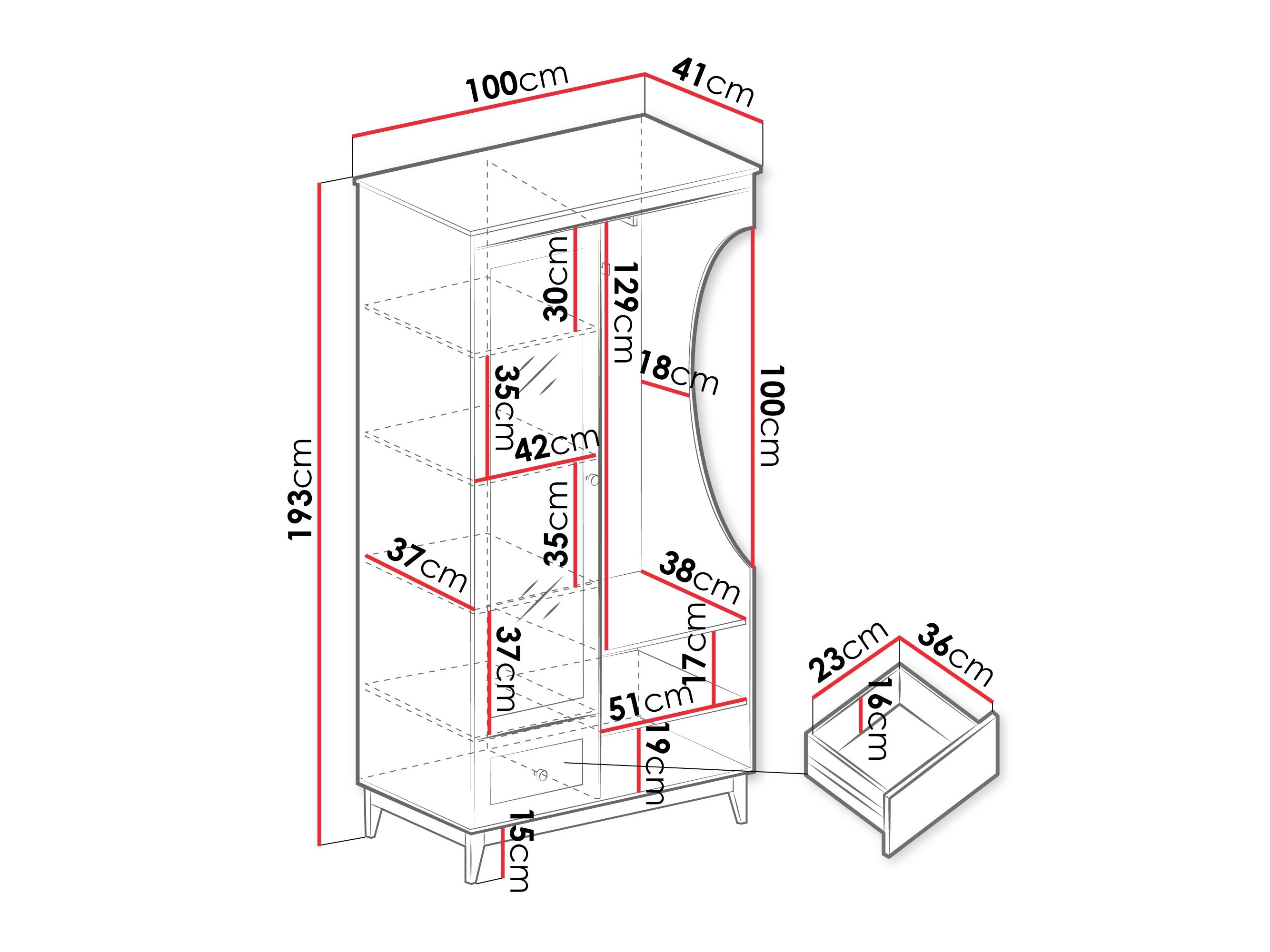 Komplet za predsobo Sonfera 113