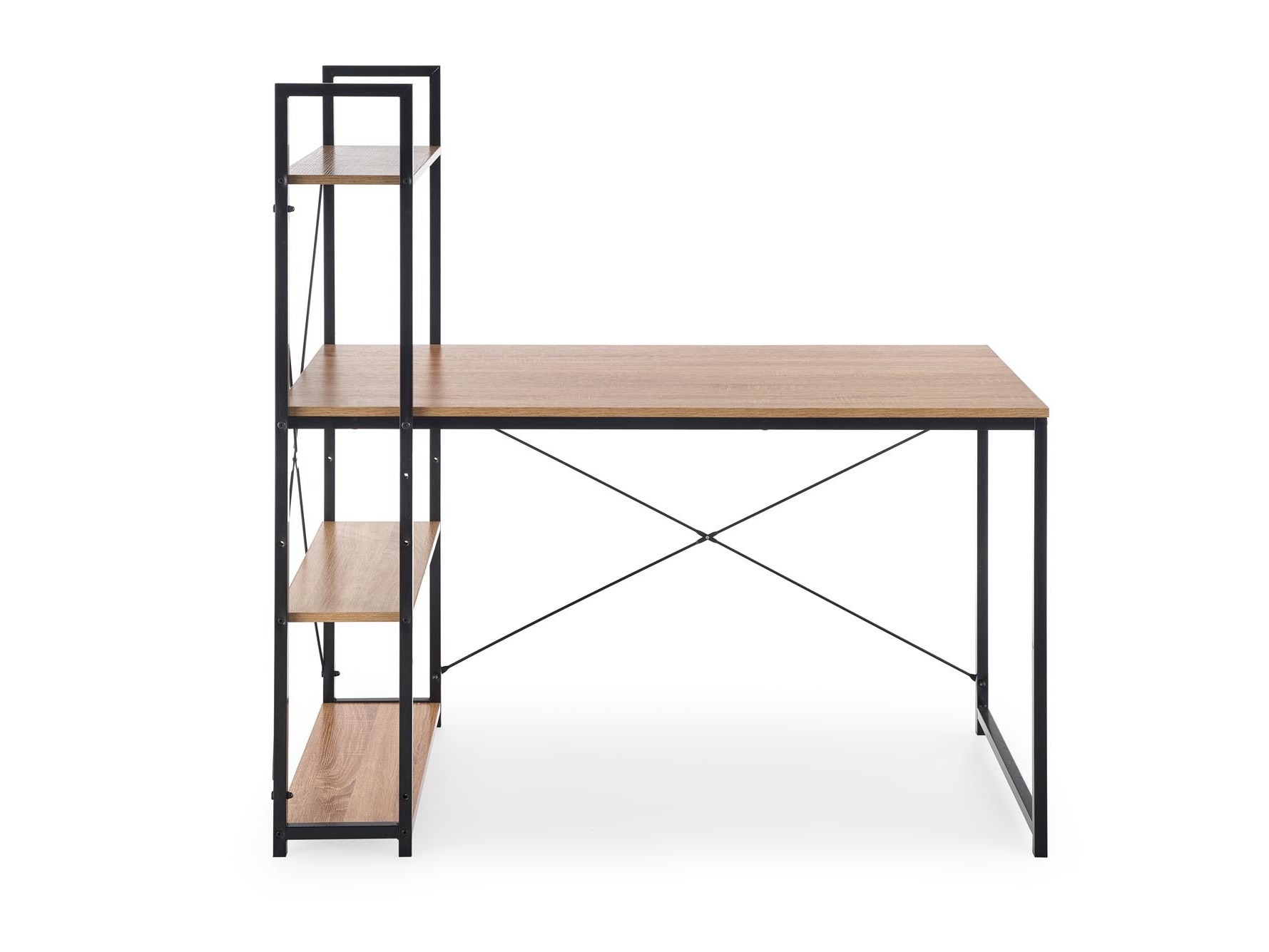 Pisalna miza Houston 1888 (Sonoma hrast + Črna)