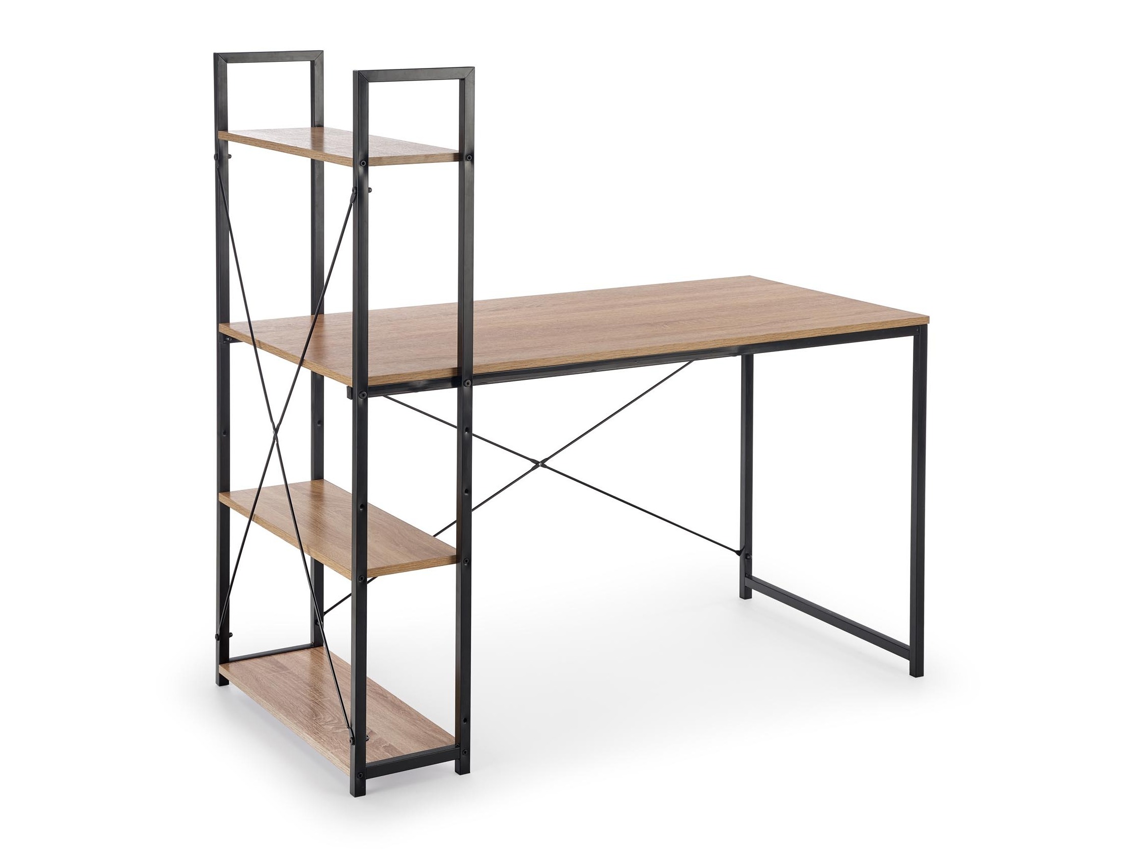 Pisalna miza Houston 1888 (Sonoma hrast + Črna)