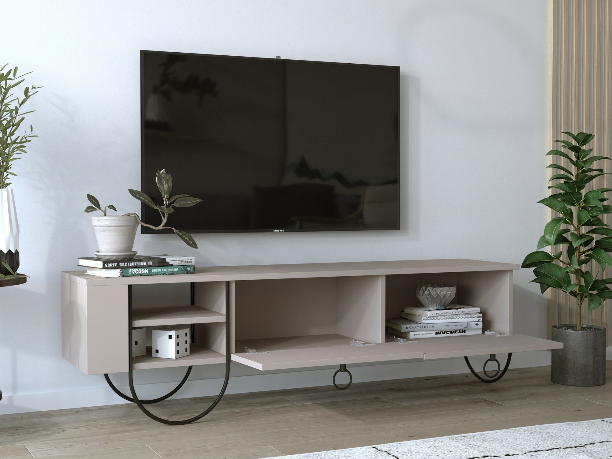 TV-omarica Kailua 1046 (Svetlo rjava)