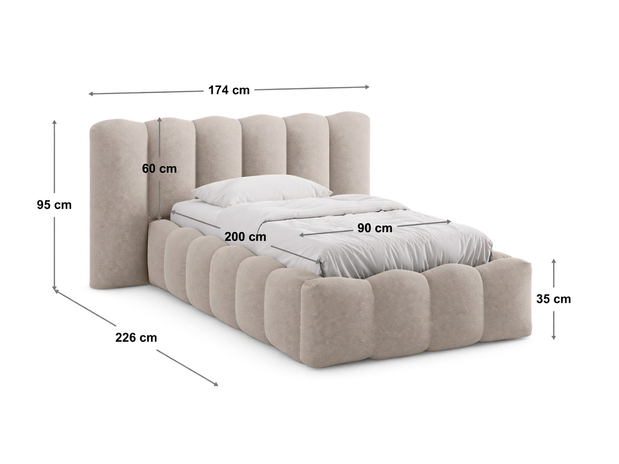 Postelja Cirleve 113 (Paris Teja)